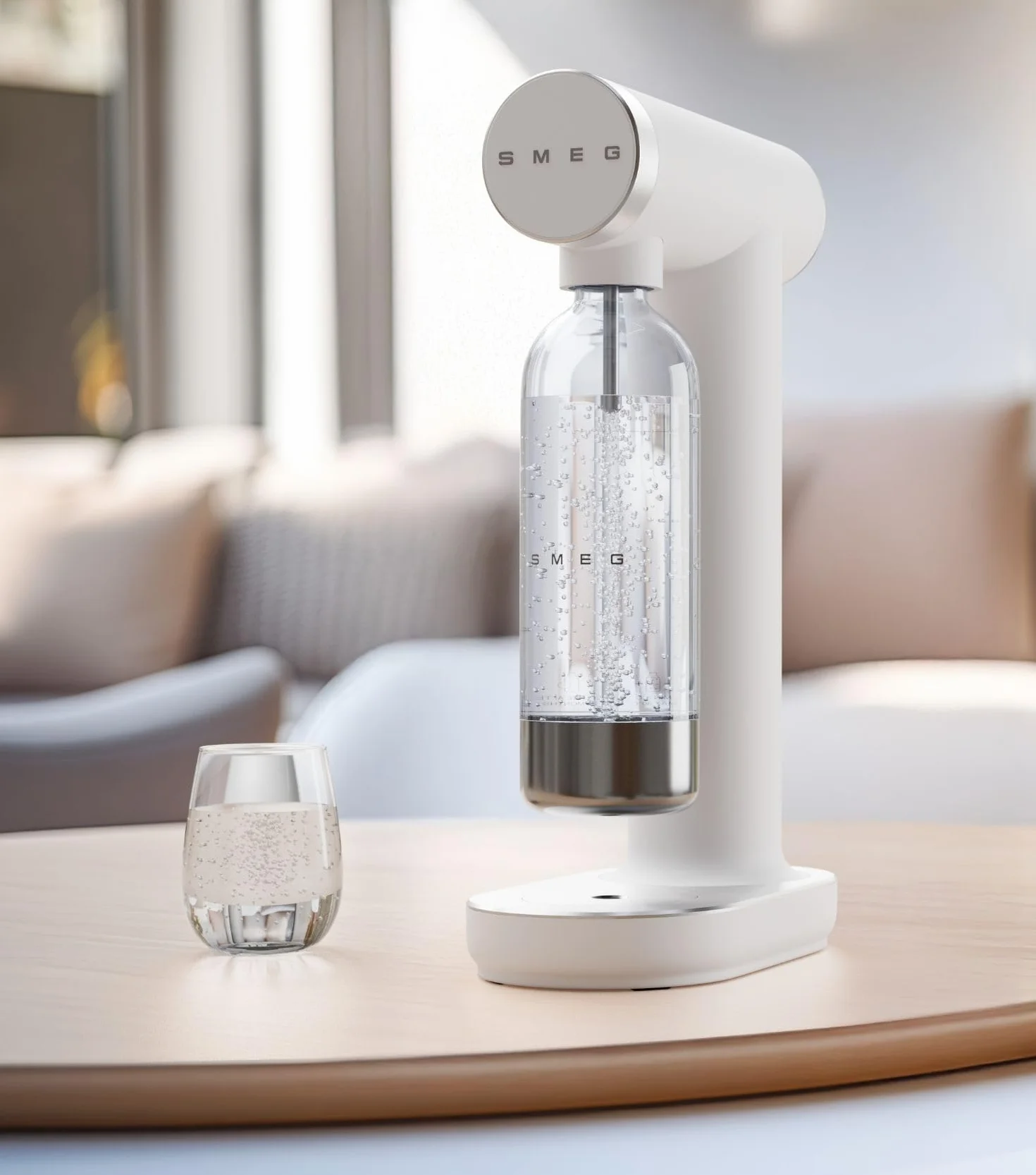 Smeg SKC01WHM Soda Maker 800 ml bianco opaco