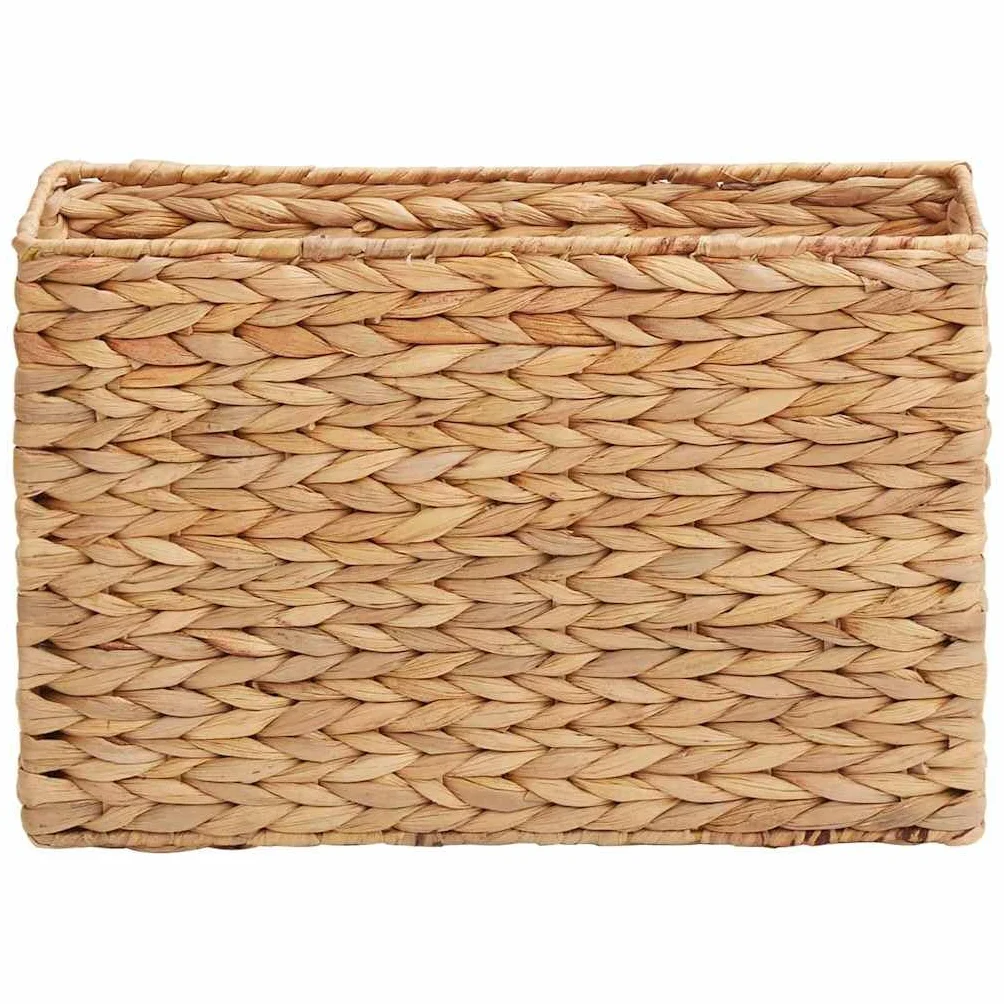 Generico Ceste per Riviste 2 PCS Naturale 39x14x25 cm