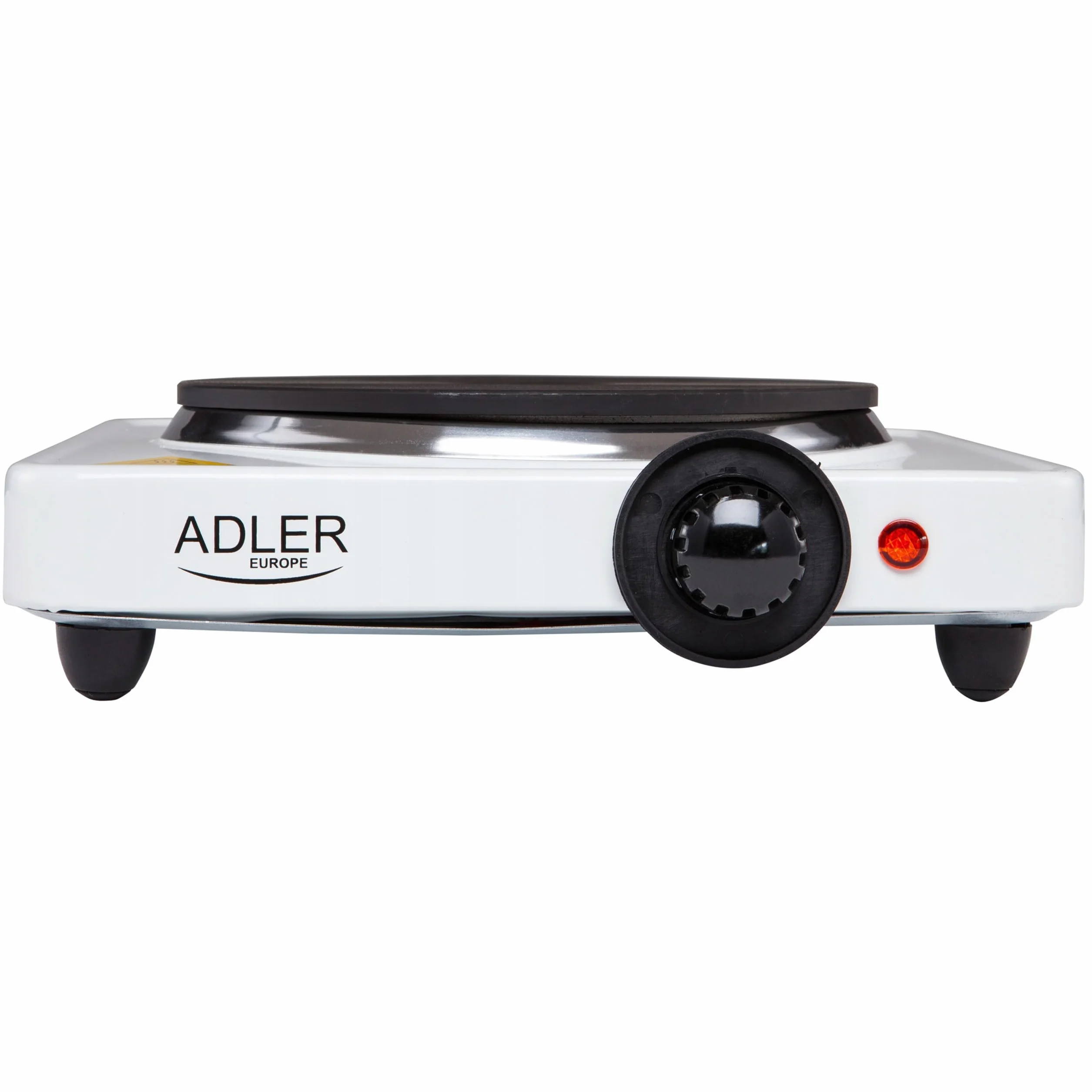 ADLER Piastra elettrica, potenza 1500 W, diametro piastra riscaldante 185 mm