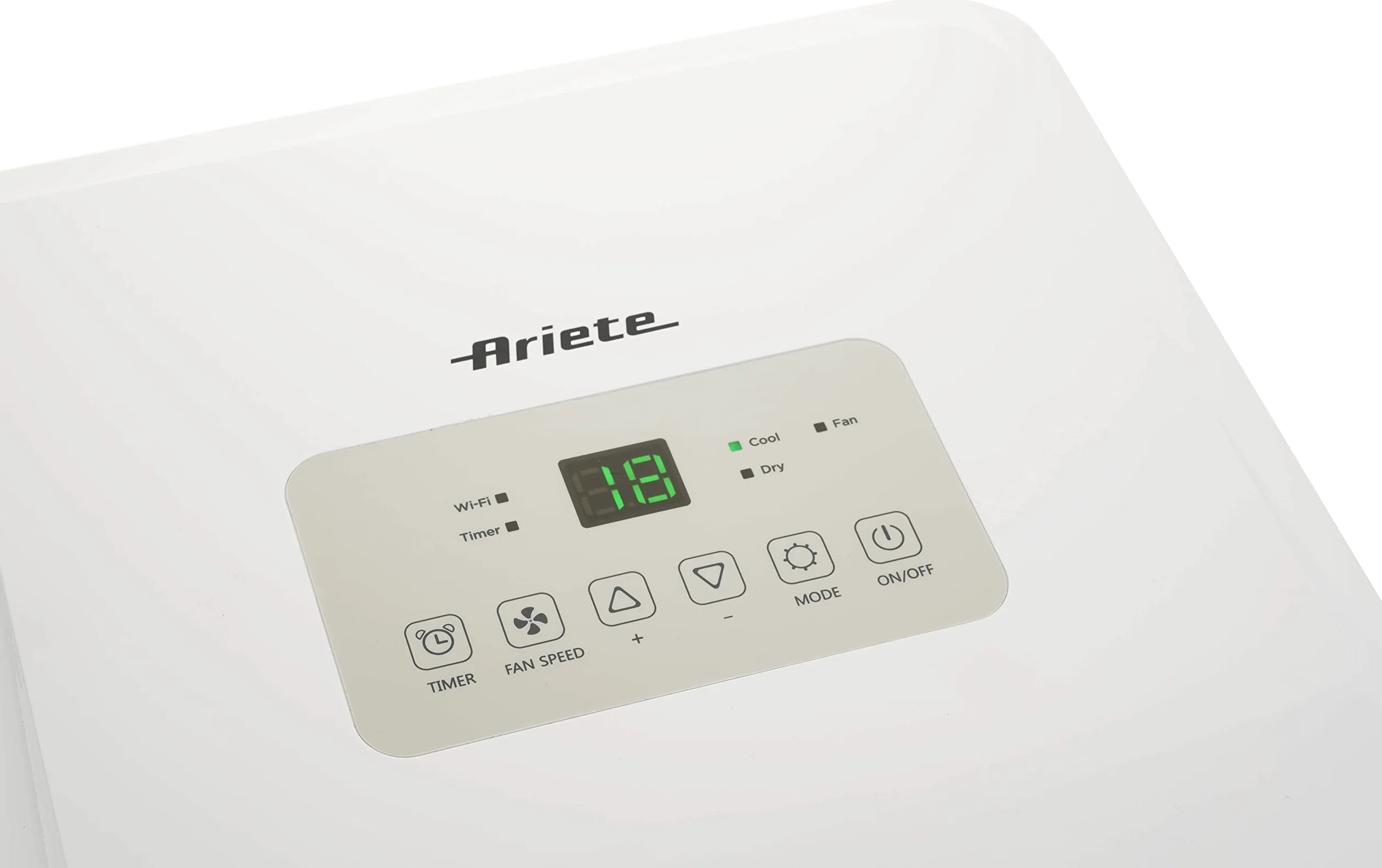 Ariete Polar 10, Climatizzatore Portatile 10000 btu/h, 220 Volt, Gas Naturale R290, Classe Energetica A, Bianco