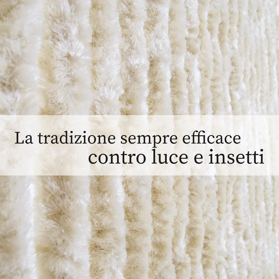 VERDELOOK Tenda Ciniglia da Sole 100x220 cm, Beige, Fili: 23