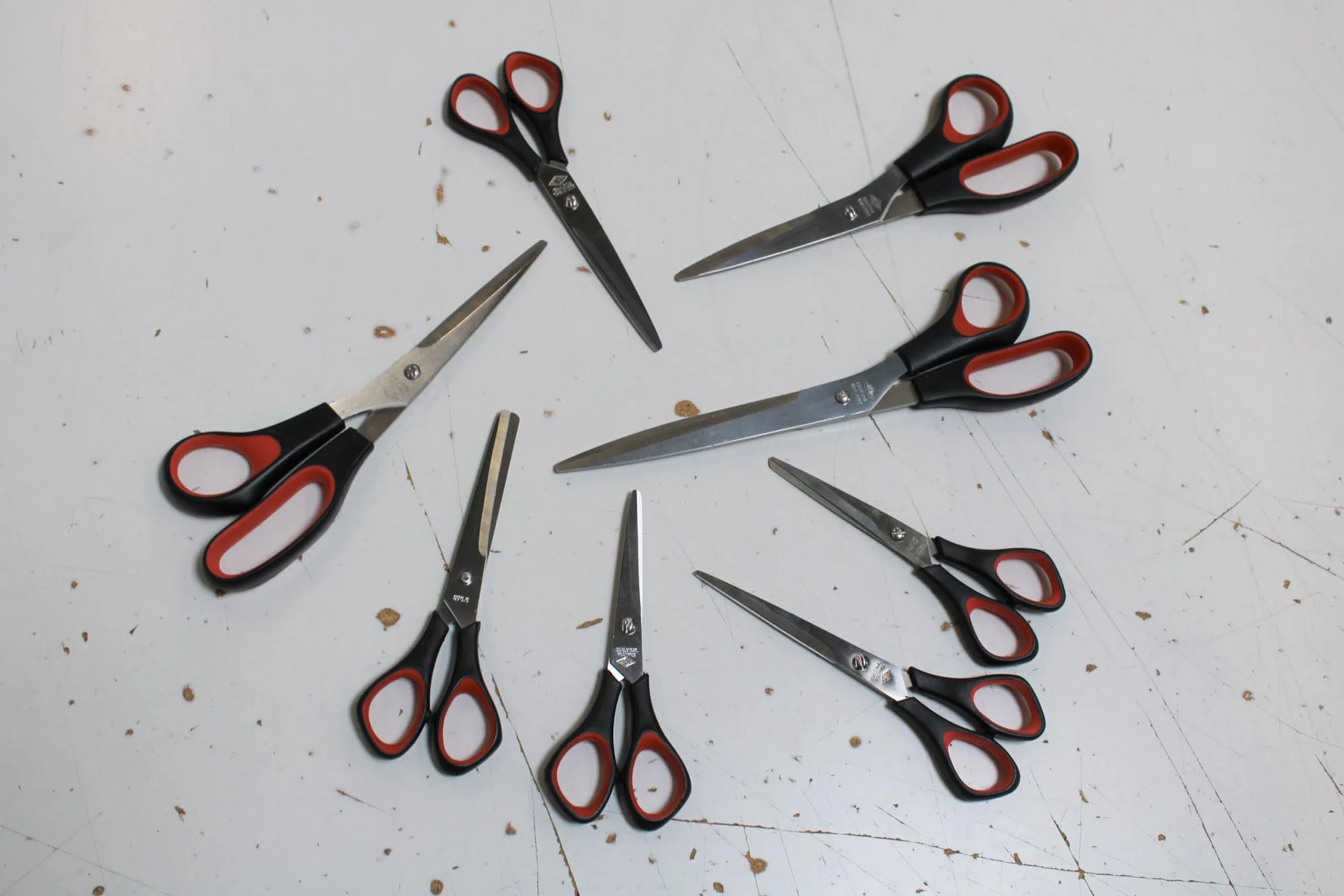 Wedo 9765 Craft Scissors Forbici universali 14 cm nero/rosso