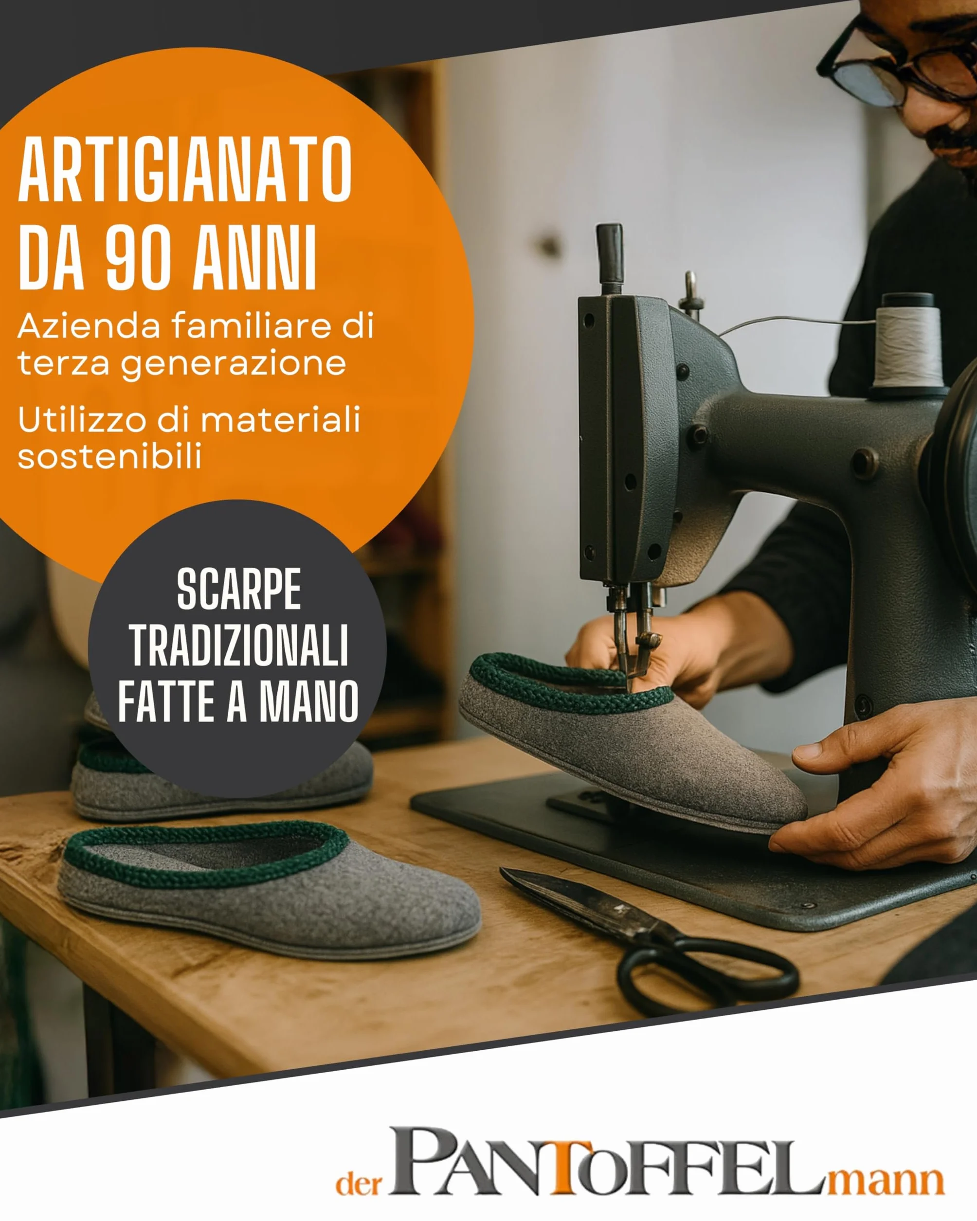 Pantoffelmann Tronchetti Scarpe da Arrampicata DDR Pelle Scamosciata Suola Gomma Uomo Donna
