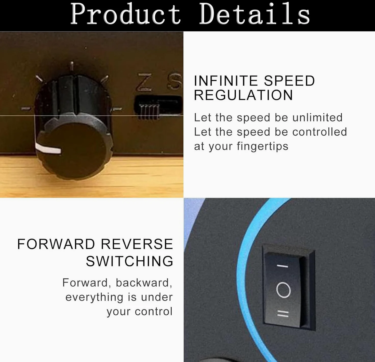 Filatore Elettrico per Filati, Ruota Di Filatura Automatica, Avvolgitore per Palline Di Lana per Filati, Mini Filatore per Lana, Commutazione Avanti E Indietro,Black