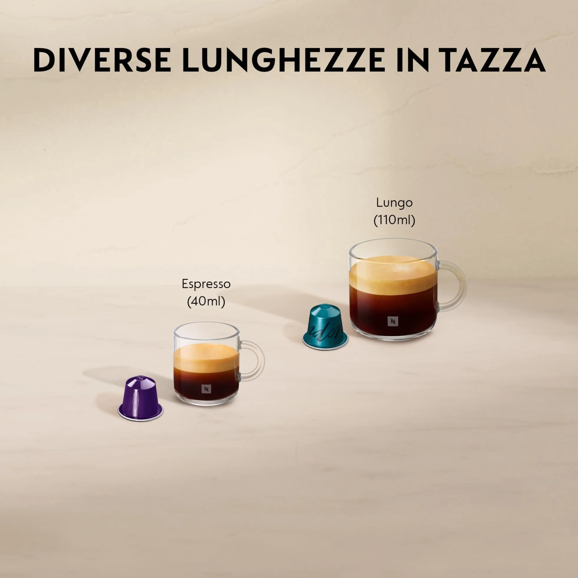 Nespresso Inissia EN80.B Macchina per Caffè Espresso, Black