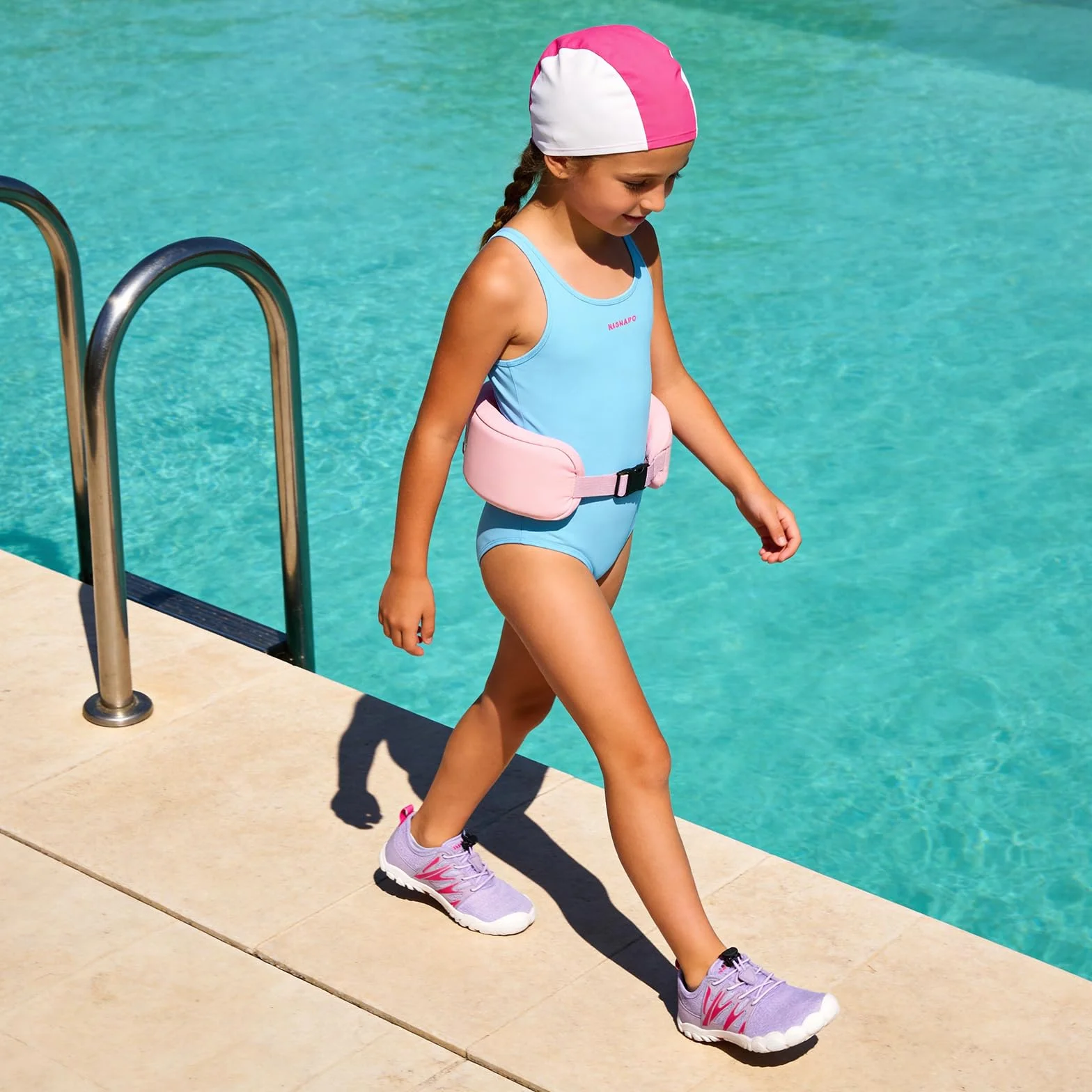 Scarpe Barefoot da Acqua per Bambino Traspiranti Asciugatura Rapida Punta Ampia Gr.25-38