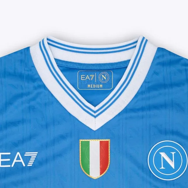 SSC Napoli Maglia Gara Home e Away EA7 2025/2026
