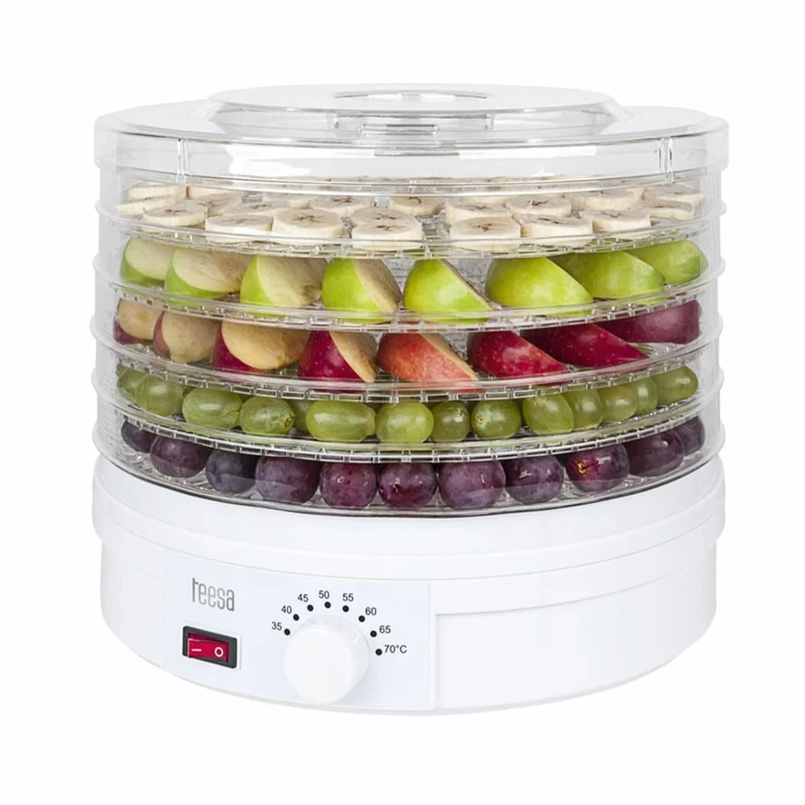 Teesa TSA3030 - Essiccatore per funghi, frutta e verdura