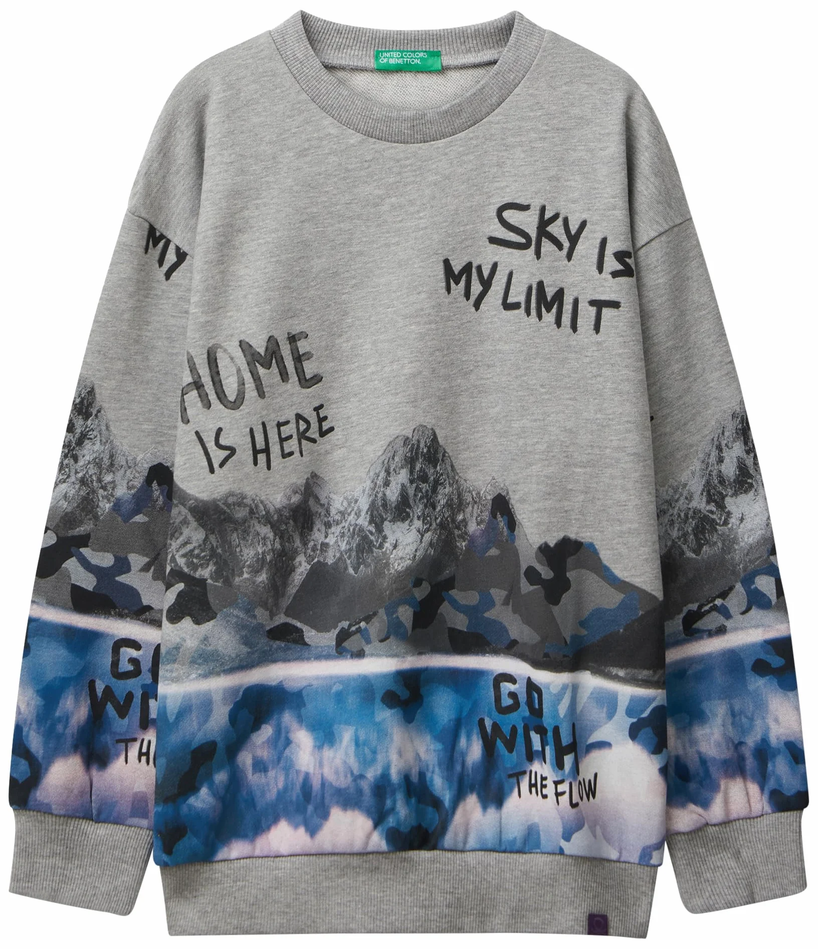 United Colors of Benetton Maglia G/C M/L 3wecc10pr Maglia di Tuta Bambini e Ragazzi