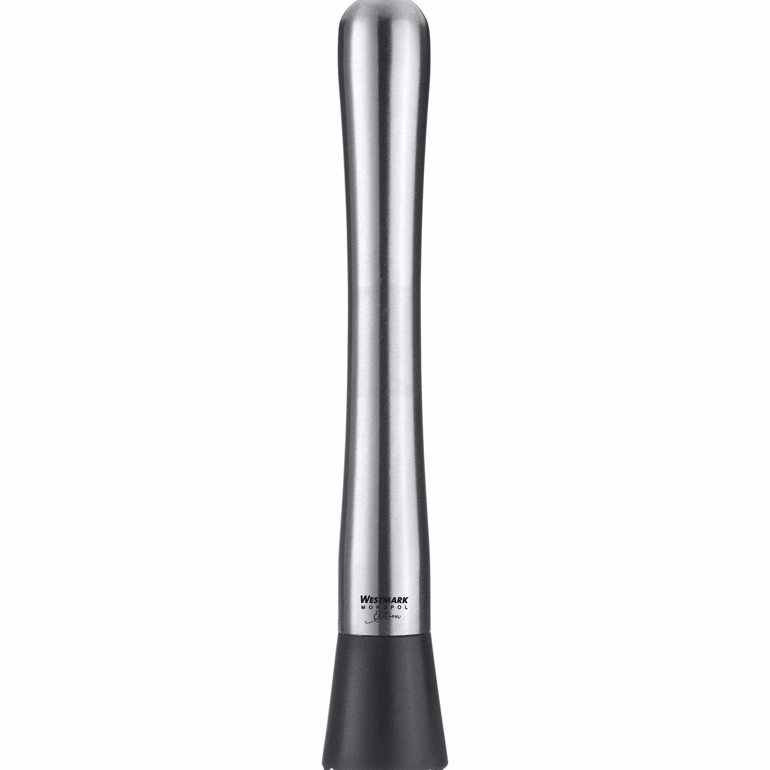 Westmark Pestello per Caipirinha Monopol Edition 21 cm Acciaio Inossidabile Plastica Argento Nero
