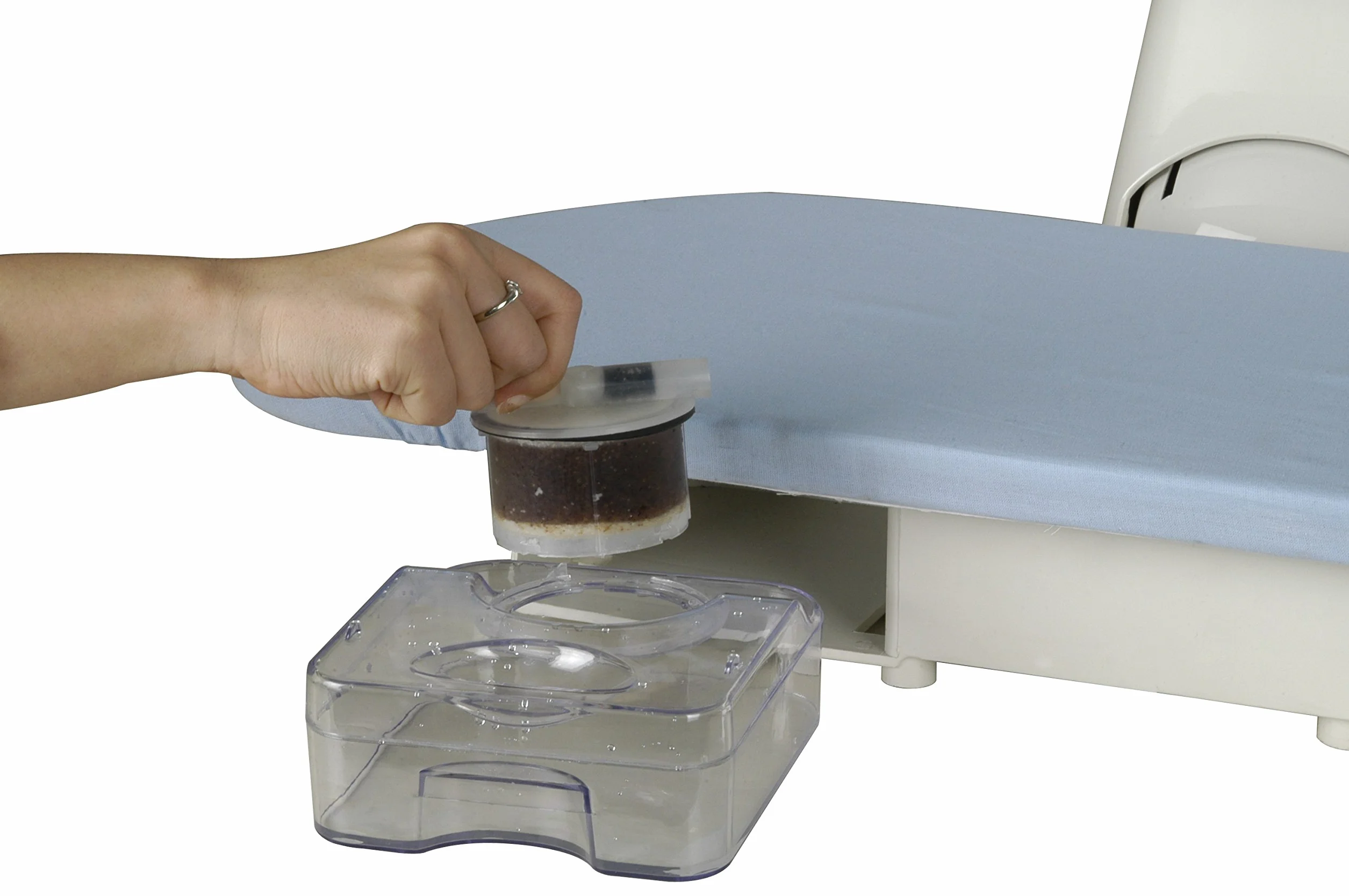 Pressa da Stiro a Vapore 81HD per Servizio Pesante Bianco da 2200watt, 81cm di Speedypress (+ Attacco Ferro, Filtro per Acqua, Copertura di Ricambio e Schiuma Sottosmaltata)