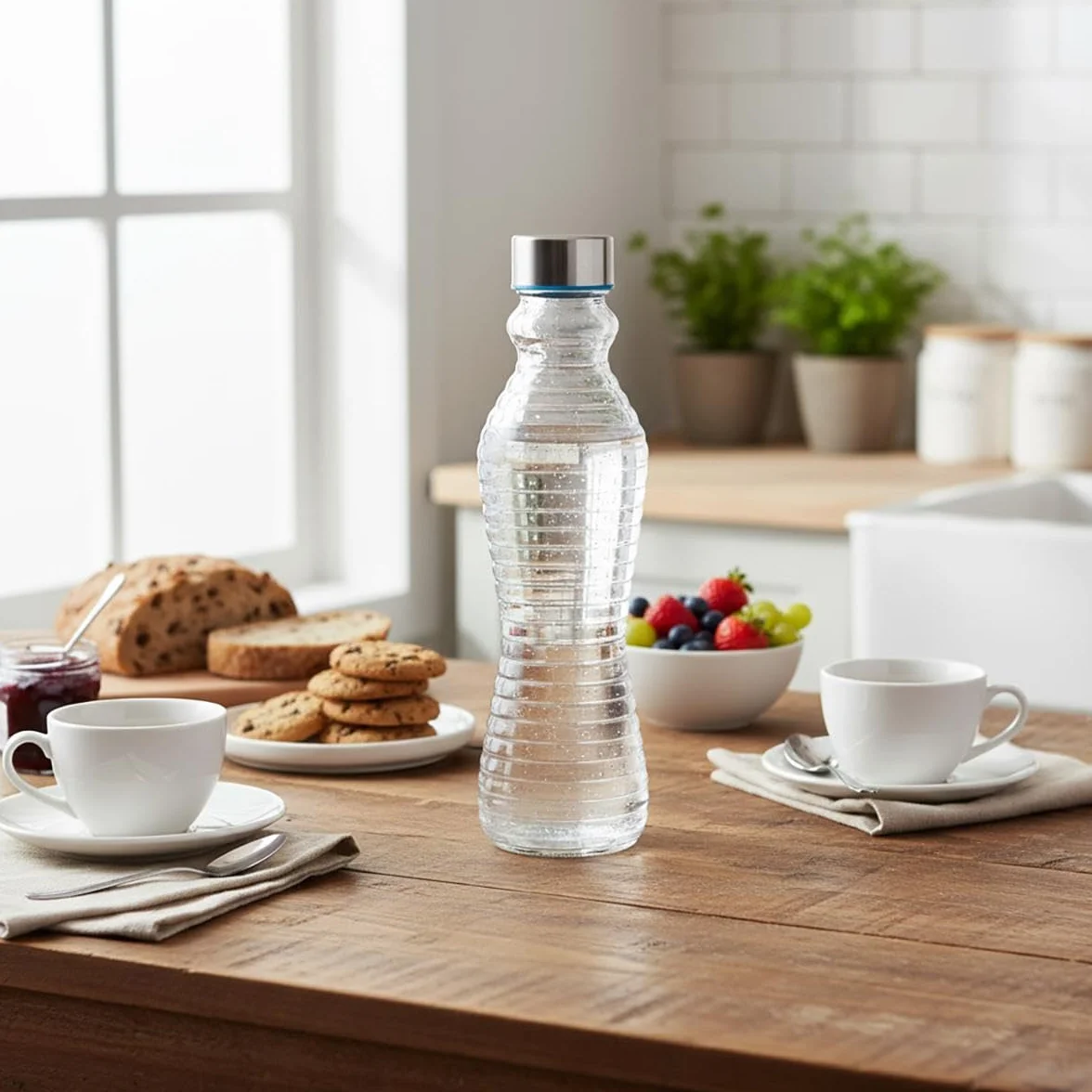 MI CASA Quid Bottiglia 50 CL Trasparente Line QD 0,5 L