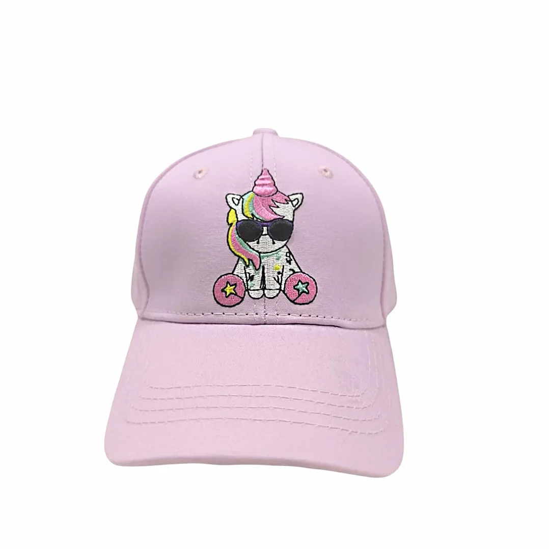 Cappello unicorno con visiera e cinturino di regolazione, cappello da sole, vacanze, esterno, per bambini e ragazze, regalo unicorno