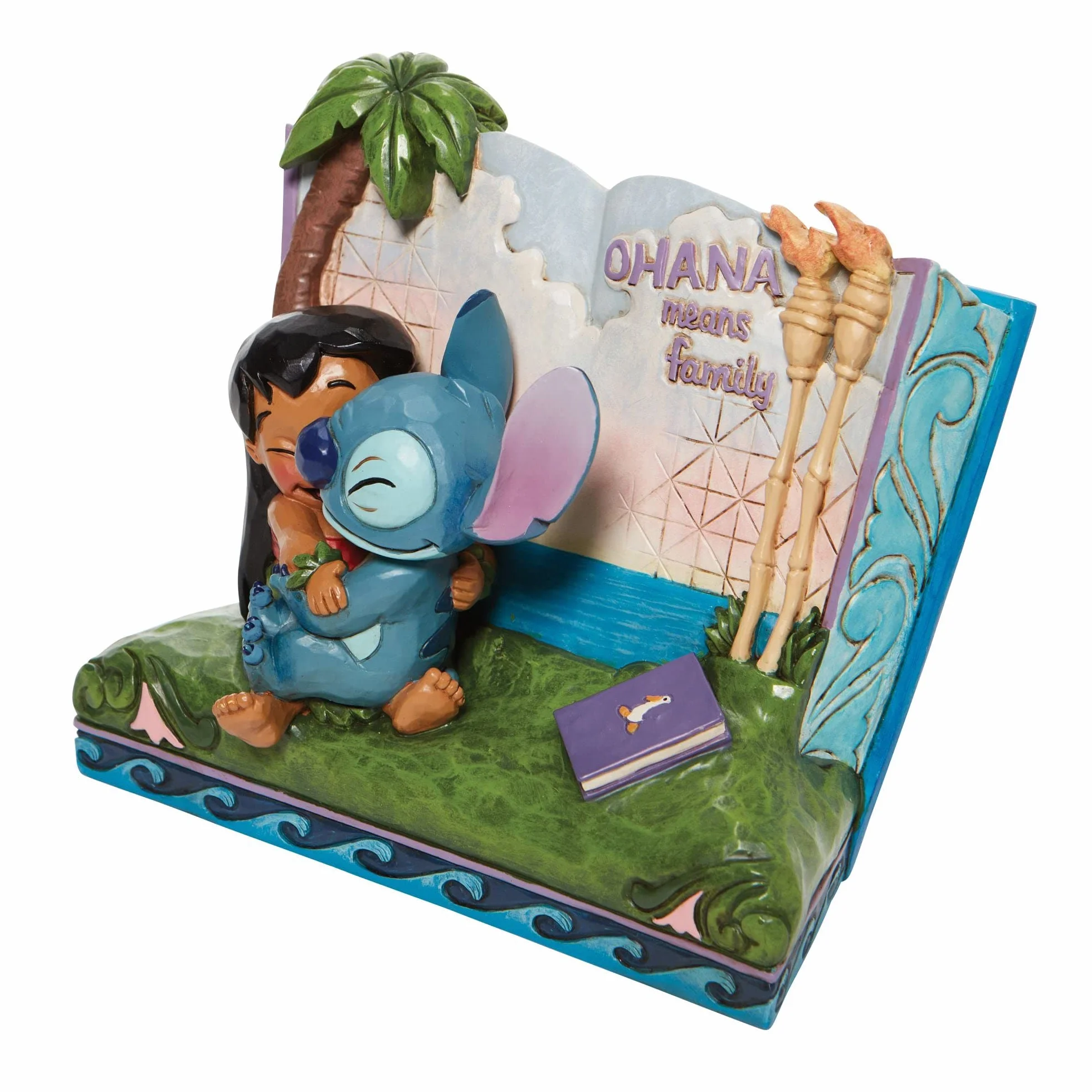 ENESCO Disney Traditions Statuetta a libro Lilo and Stitch