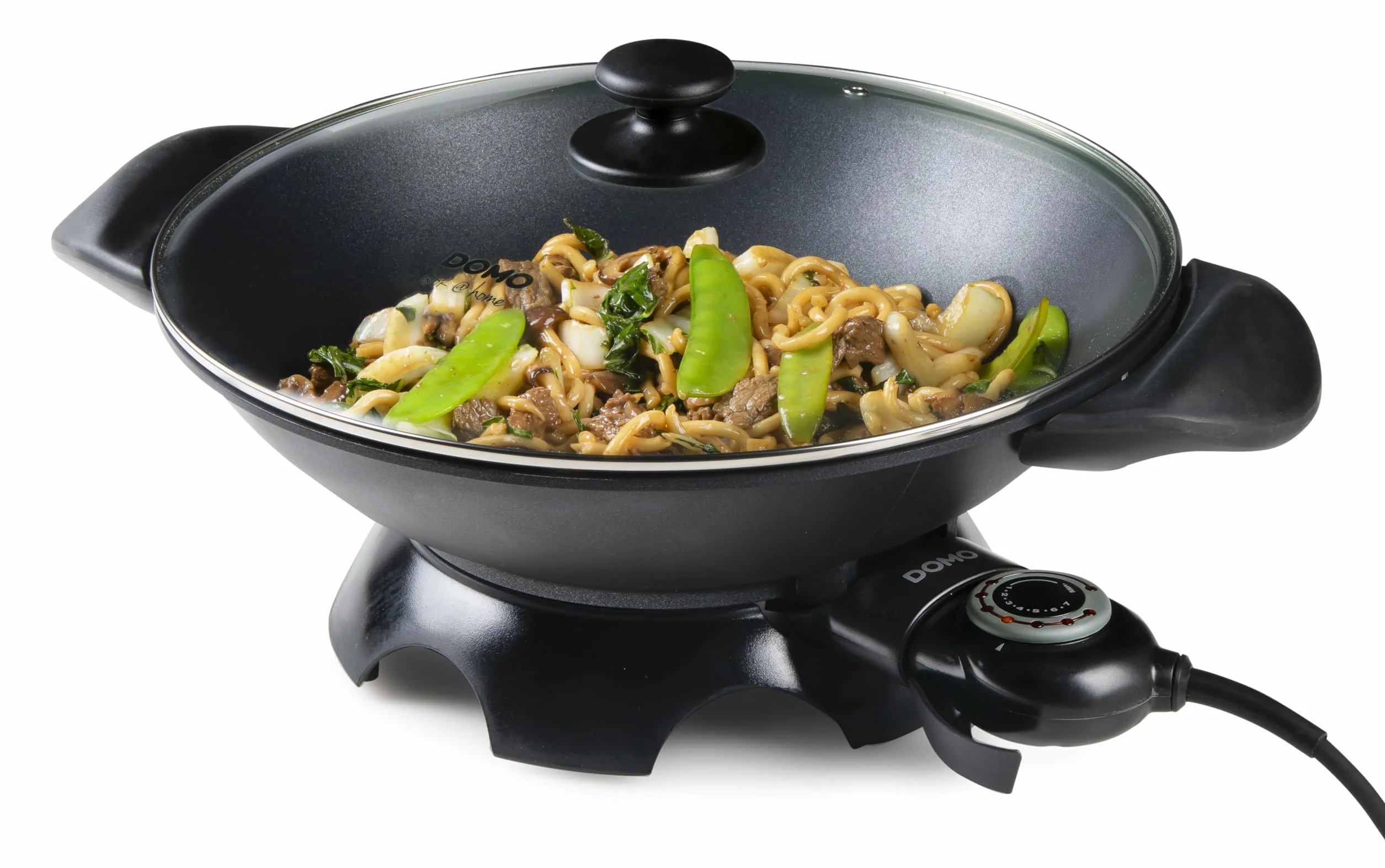DOMO DO8708W Wok Elettrico Nero