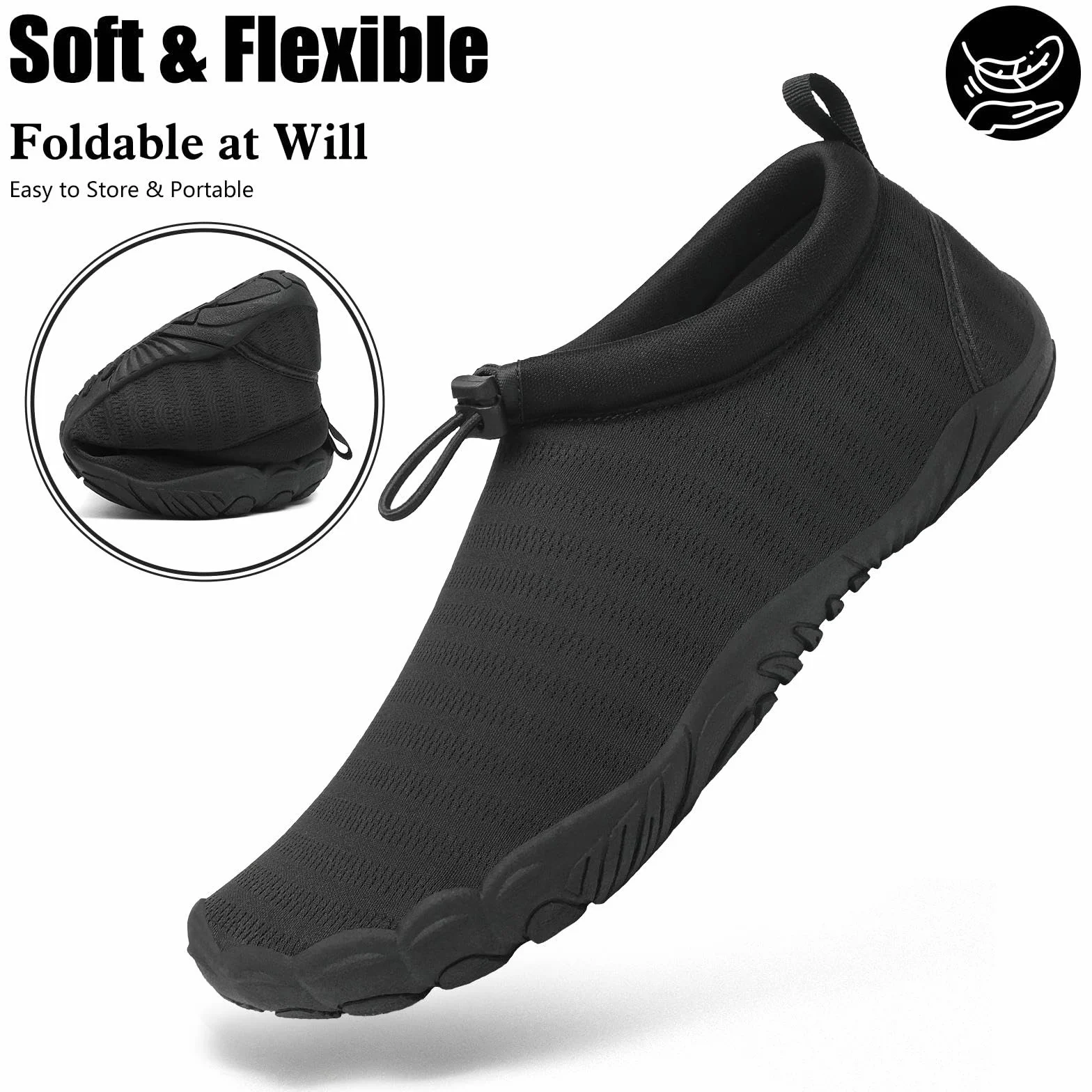 Mishansha Scarpe da Scoglio Antiscivolo Traspiranti Uomo Donna Taglie 36-46