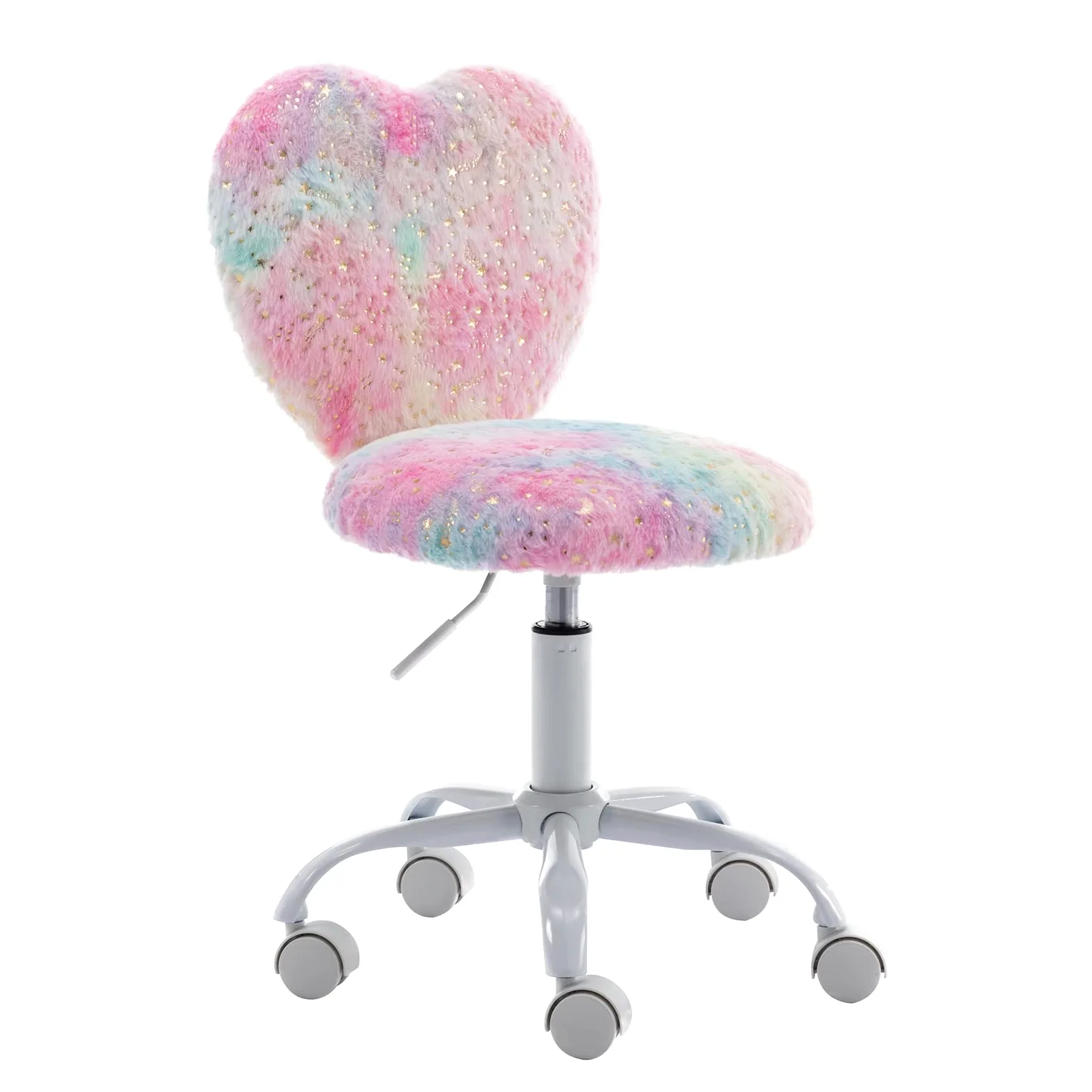 Wahson Sedia per Bambini, Sedia da Studio Regolabile in Altezza, Sedia Girevole Colorata per Cameretta/Ragazze