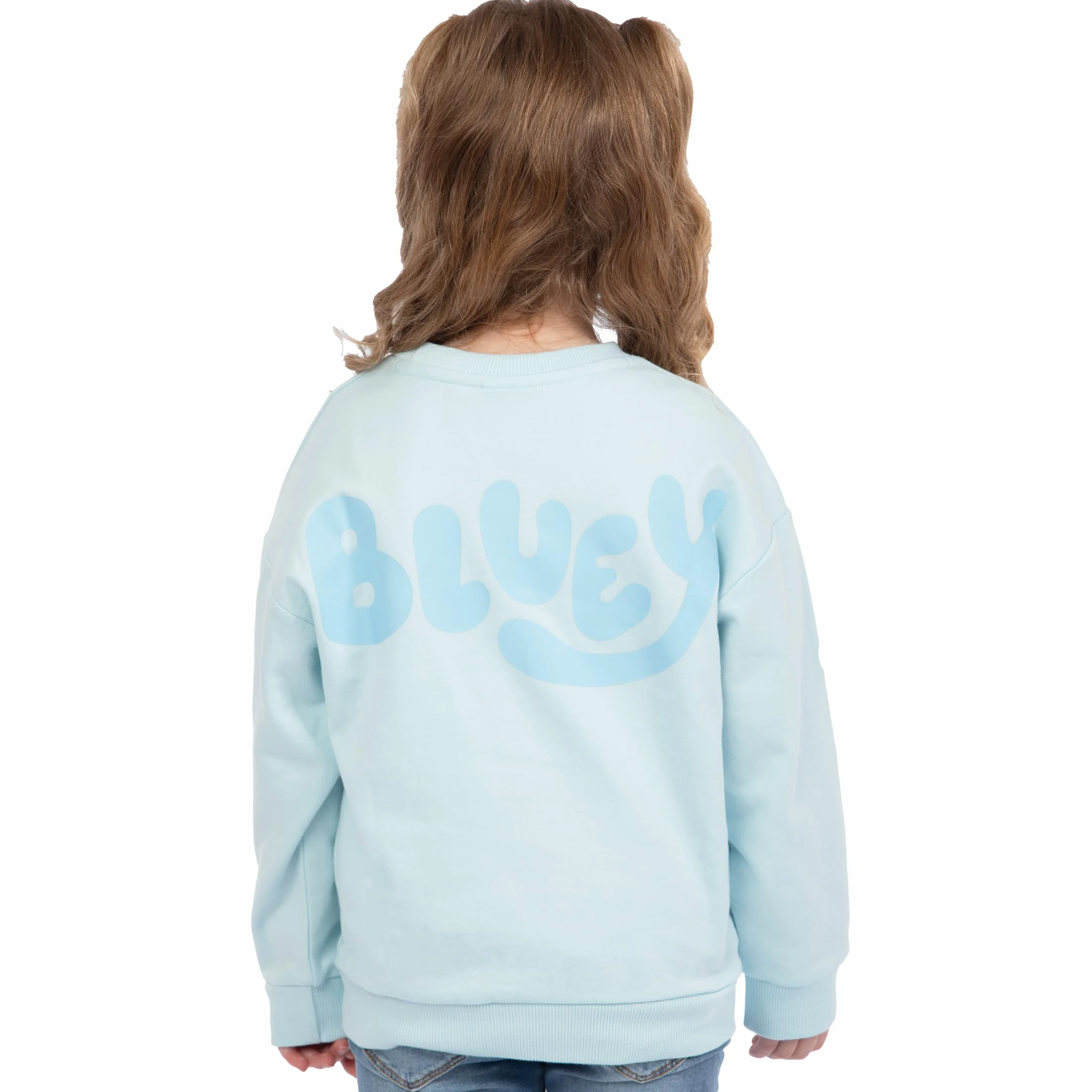 BlueY Felpa Bambina | Felpe Ragazza Cotone | Maglione Bambina Fiore