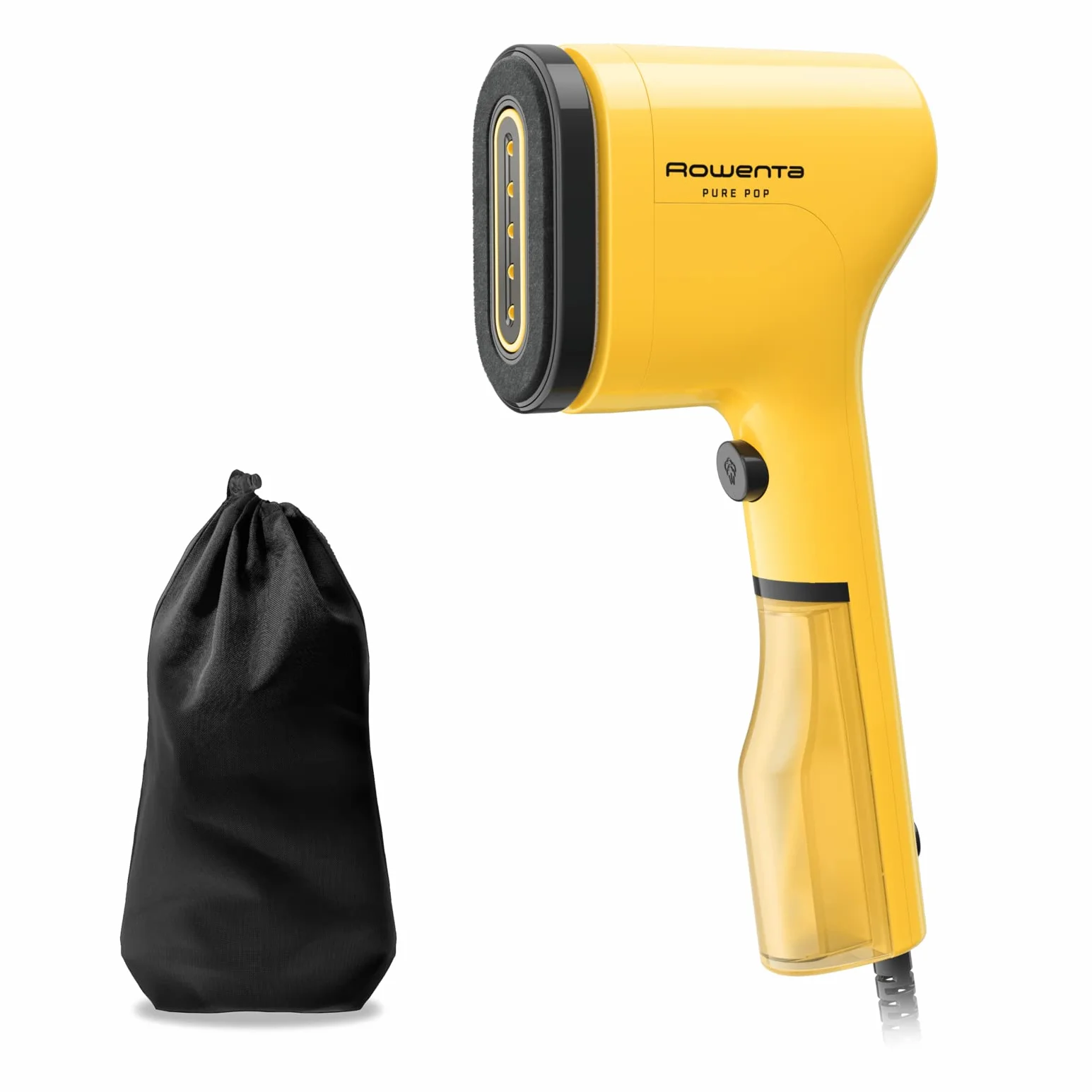 Rowenta Pure Pop Ferro da Stiro Verticale Portatile a Vapore 1300W Giallo DR2026