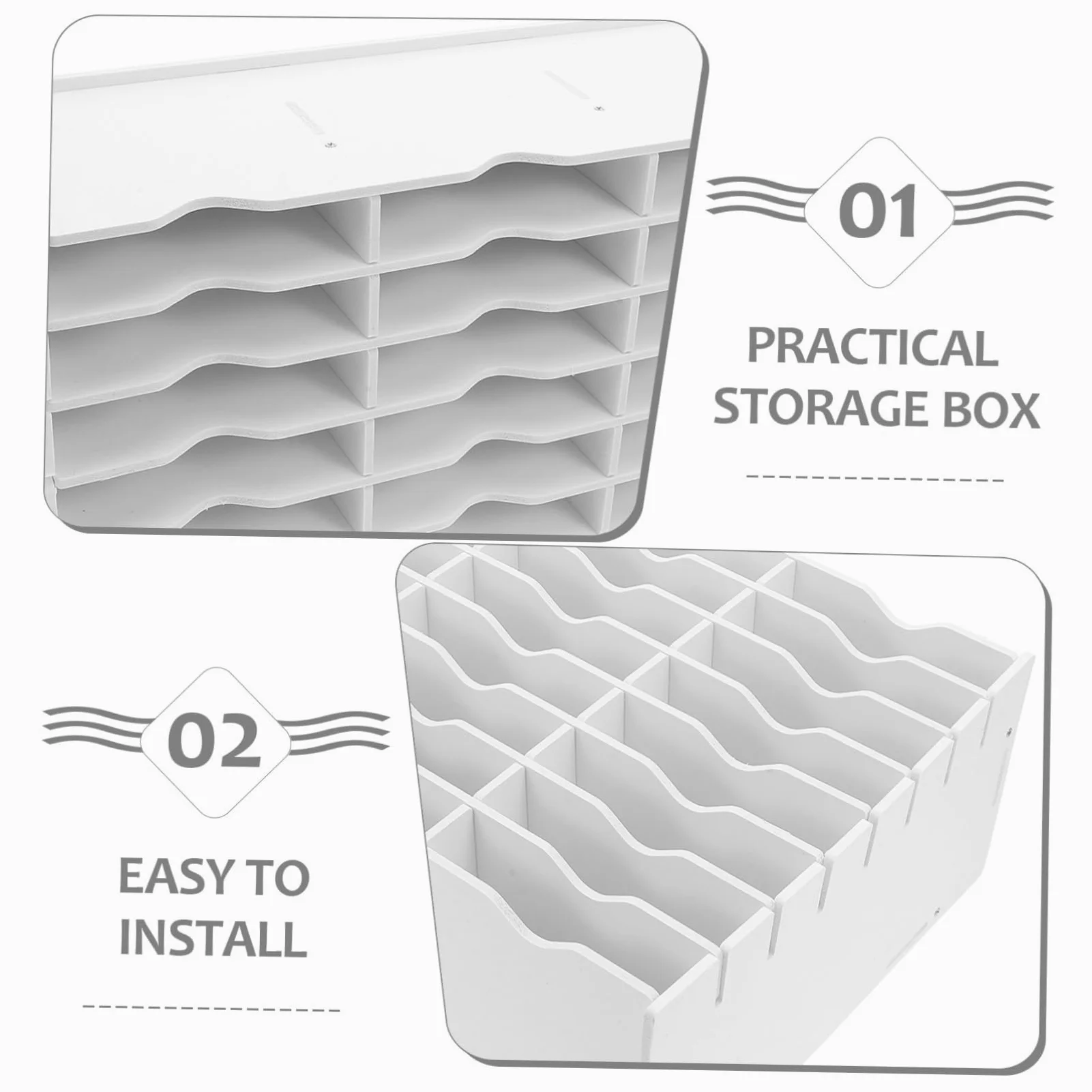 Scatola portaoggetti multifunzione per tamponi di inchiostro a forma di cactus con rack per documenti da scrivania, forniture artigianali per tamponi di timbri, telecomandi, cancelleria e ordinamento