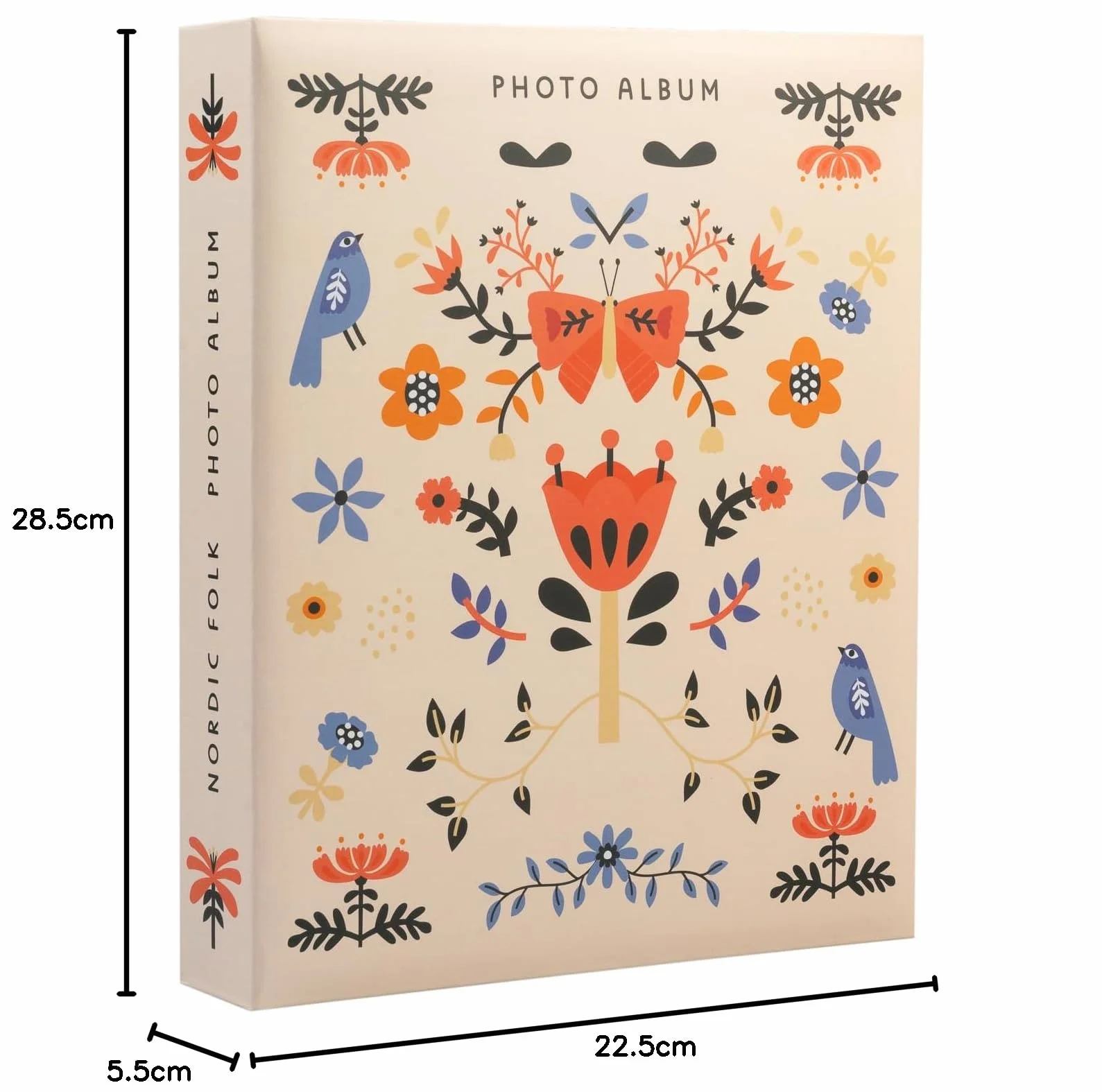 Grupo Erik Album Fotografico Natura in Fiore - Album Foto 13x20 cm con 200 Tasche, 2 per Pagine, Con Copertina Rigida e Compatibile con Foto 10x15, 13x18 o 13x19