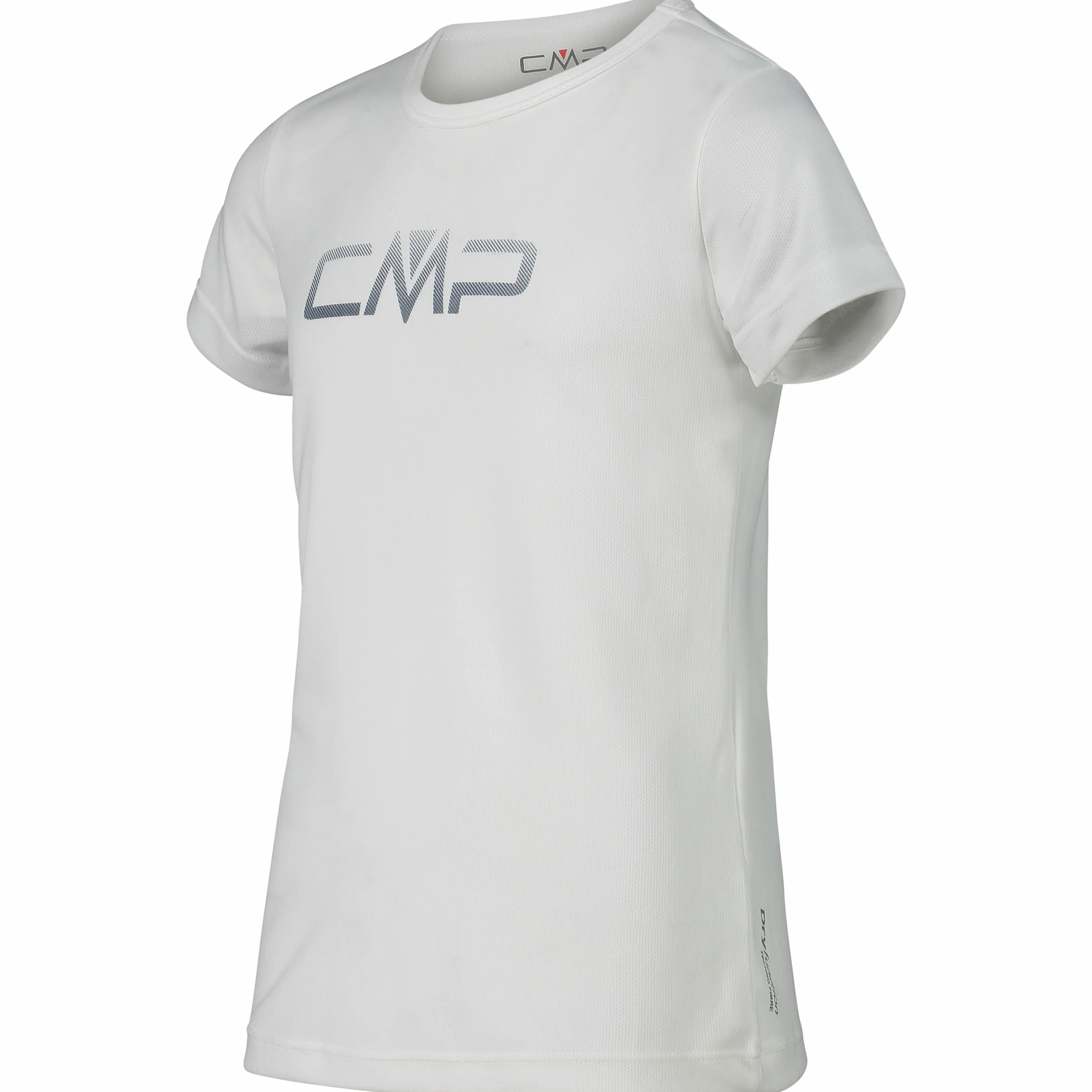 CMP Maglietta Tecnica da Ragazza con Scritta in Lingua Tedesca with UPF