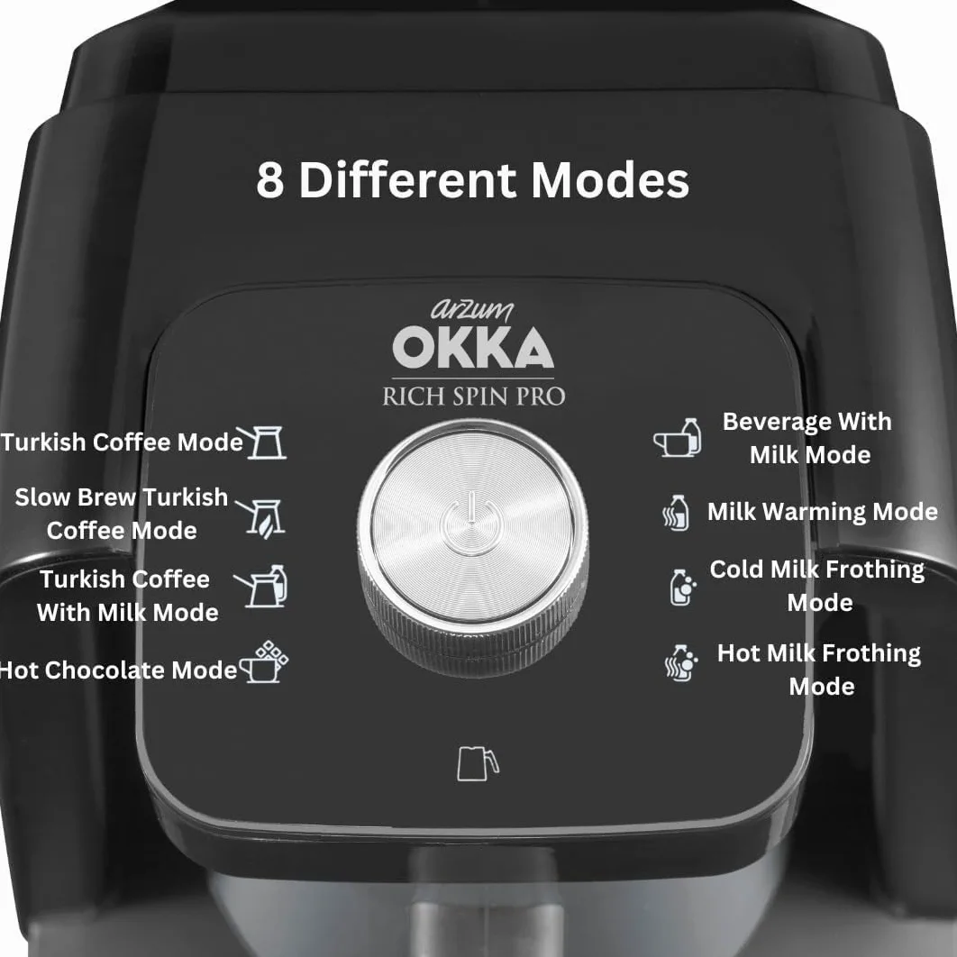 Arzum OKKA RICH SPIN PRO TURKISH COFFEE MACHINE COPPER