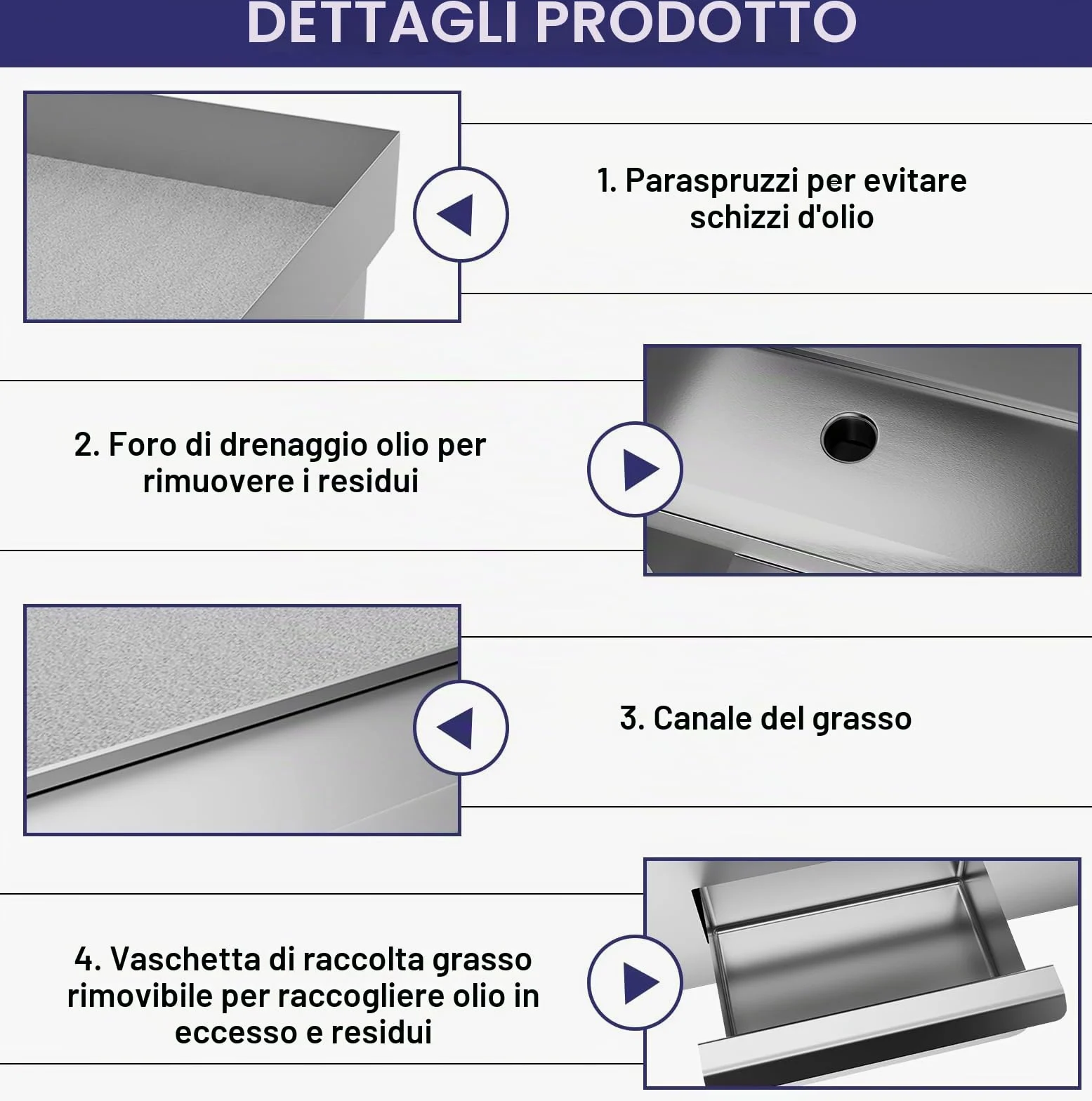 Piastra Elettrica Professionale Griglia BBQ Grill In Acciaio Inox da banco 3000 W 220-240 V Piastra Elettrica Commerciale con Certificazione CE