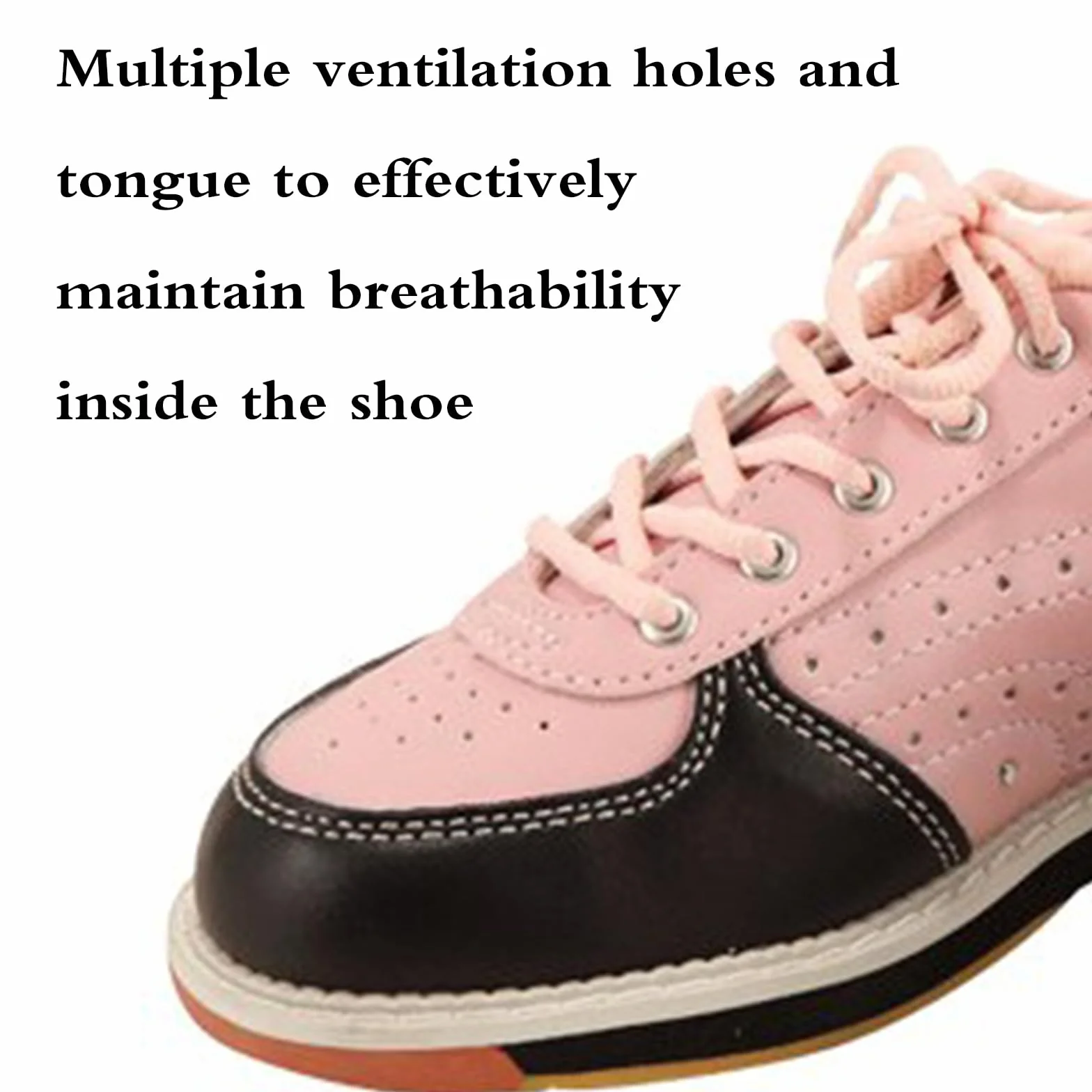 Scarpe da Bowling Unisex, Resistente all'Usura, Leggero Traspirante, Assorbimento Urti, per Destrorsi e Mancini