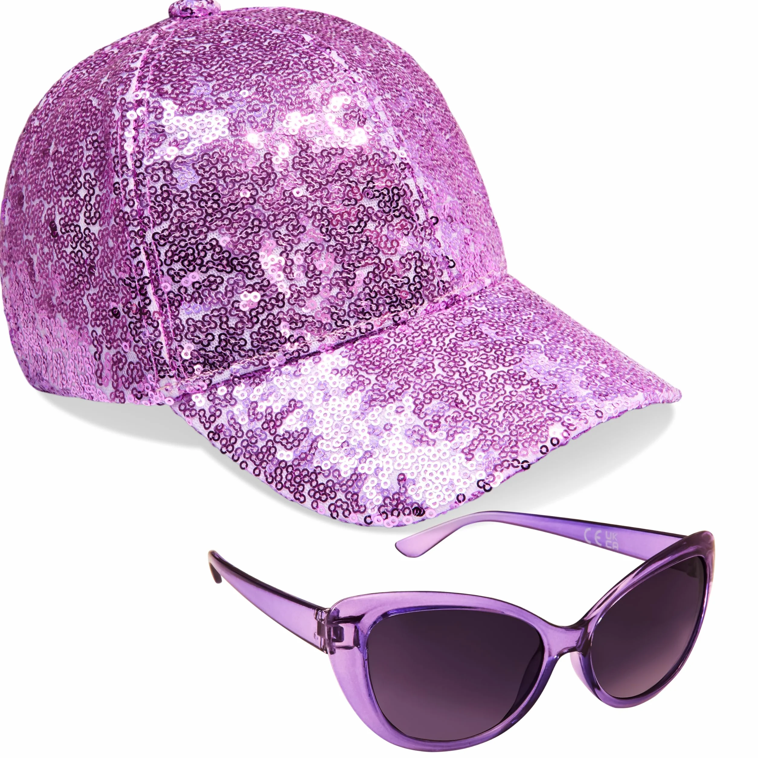 Cappello Baseball Bambina con Occhiali da Sole UV Protezione CityComfort