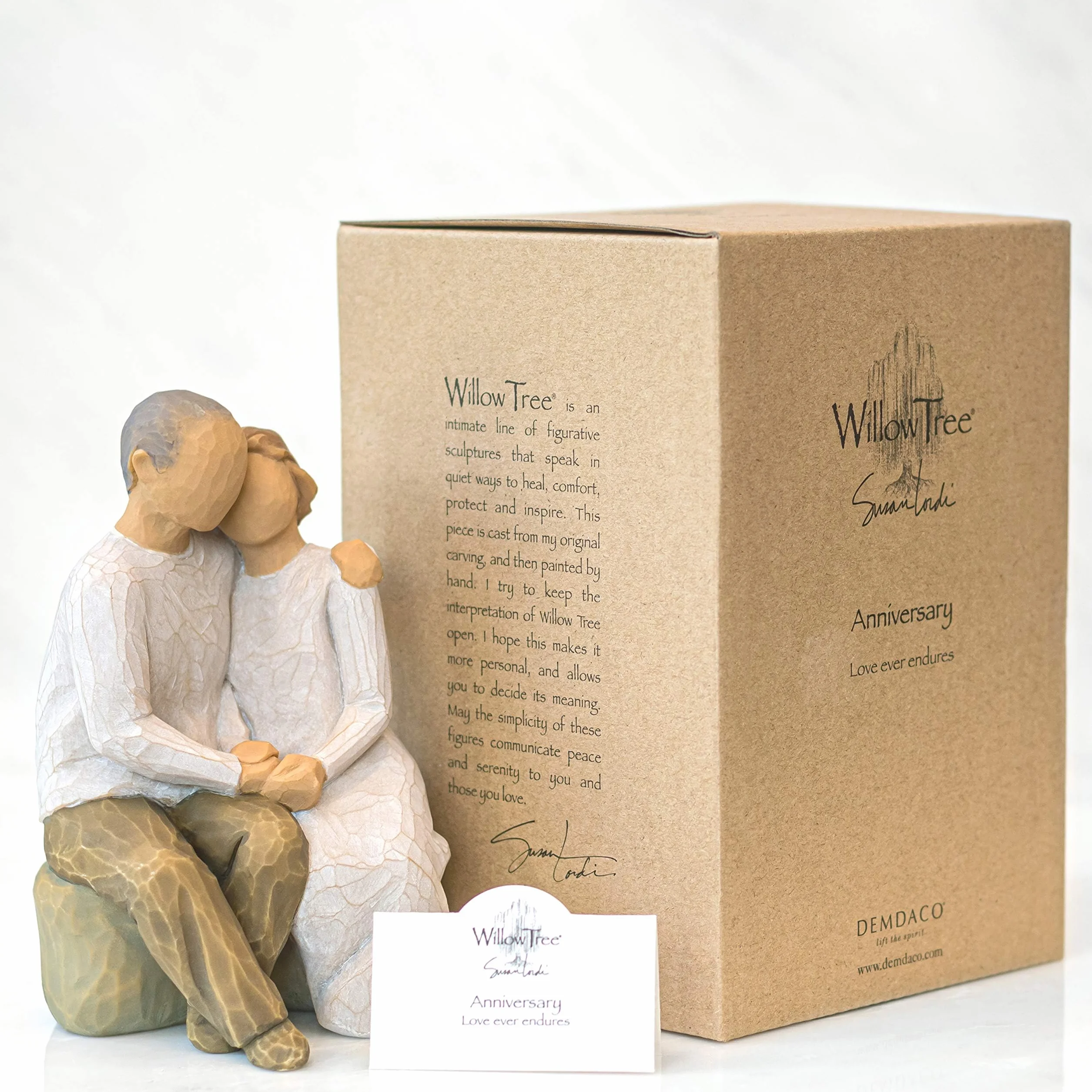 Willow Tree 26184 Figurina Anniversario, Resina, 15 cm