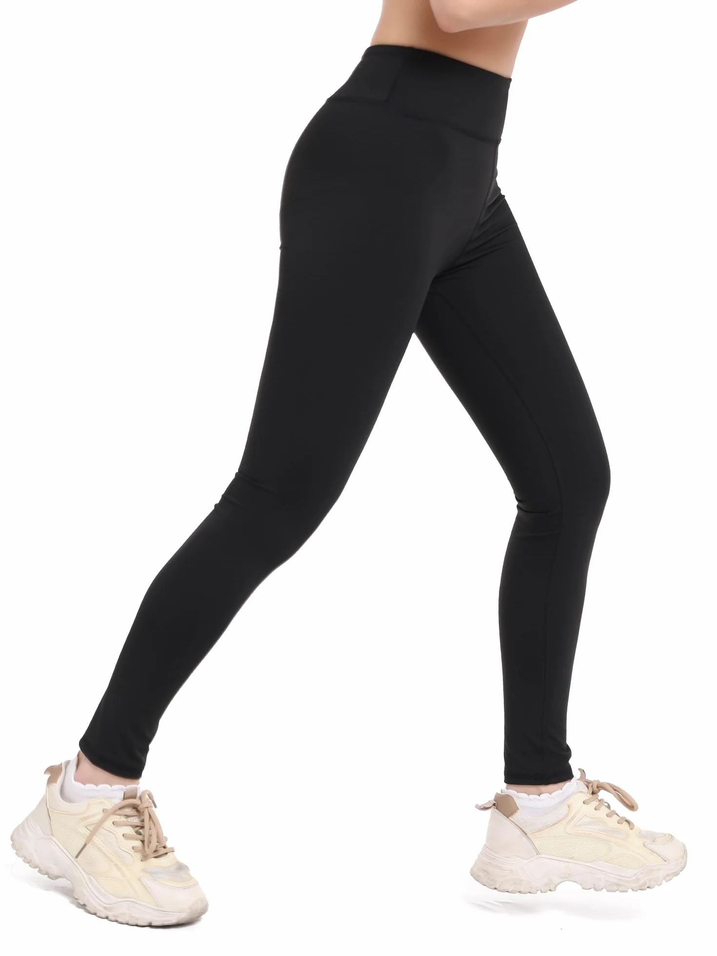 Leggings sportivi per bambini, comodi, sportivi, leggings, lunghi, per jogging, allenamento, lezioni di sport