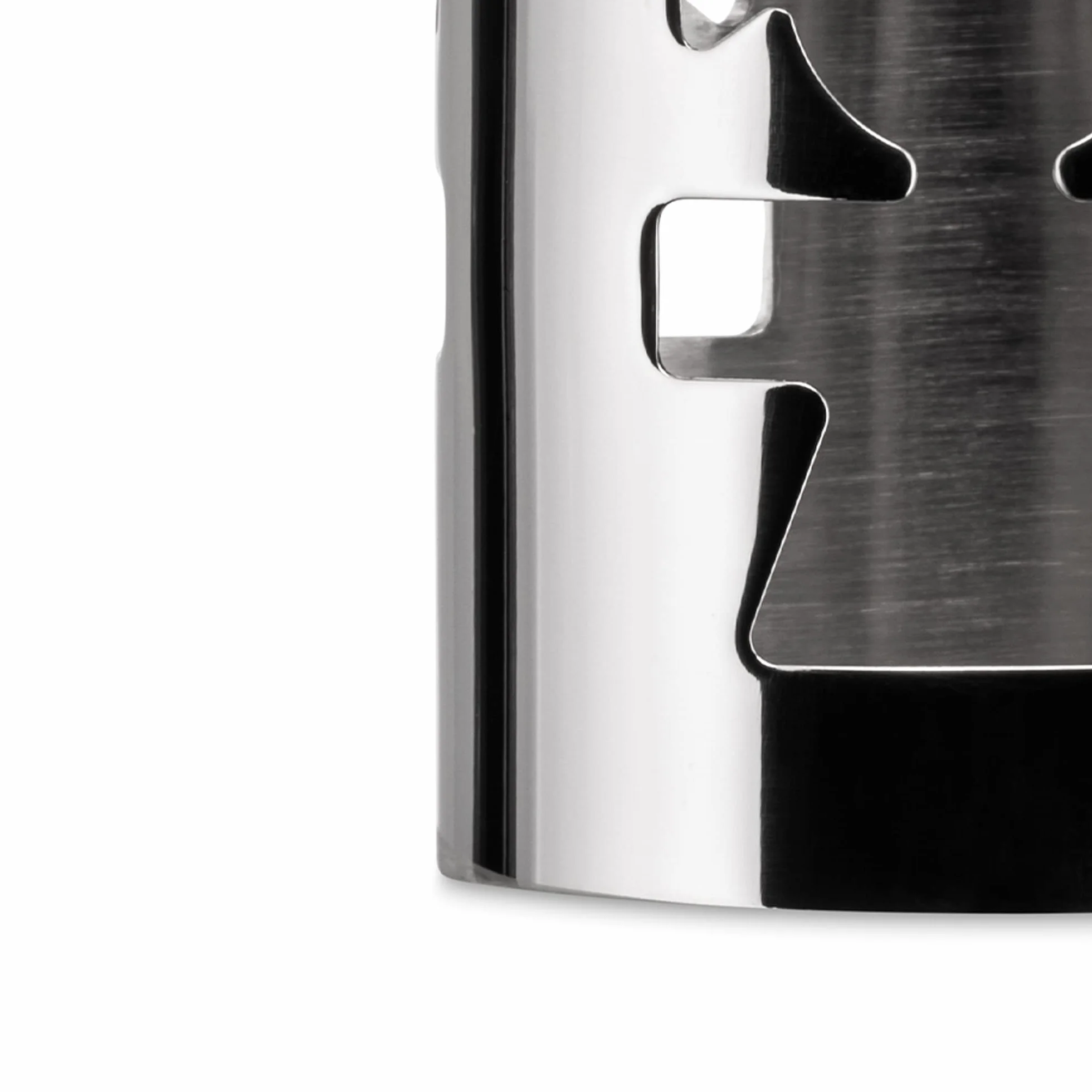 Alessi Girotondo Portatovaglioli Donna Traforato in Acciaio Inossidabile Lucidato A Specchio, 5.1 x 5.1 x 7.6 cm