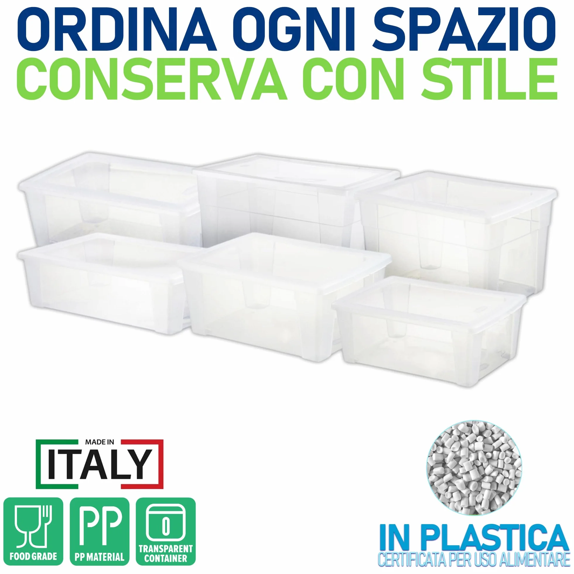 Stefanplast Visualbox Visual Box XXL Hight Bianco 60x40x35 cm