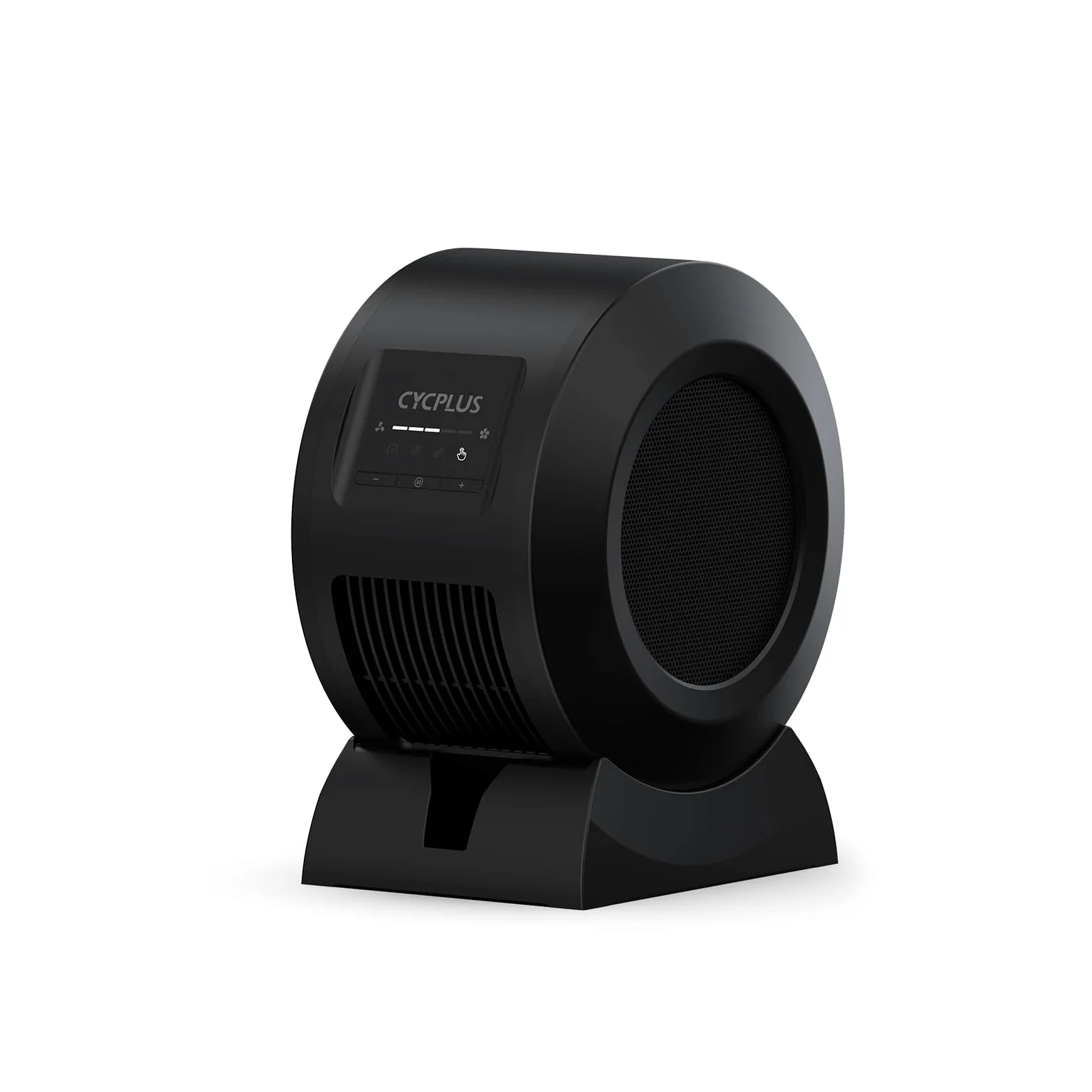CYCPLUS - Ventilatore intelligente per ciclismo indoor, motore BLDC, 5 modalità vel., telecomando e controllo app, Bluetooth/ANT+, basso rumore per allenatori