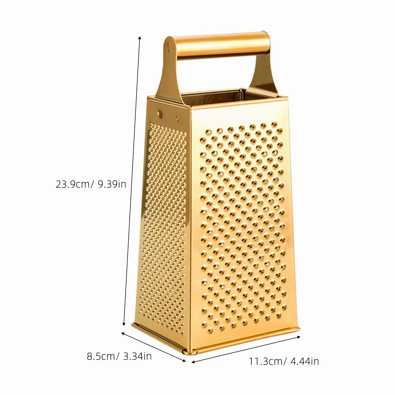 ABOOFAN Multi Acciaio Inossidabile Utensile per Verdure Lati per Affettare Grattugiare Cucina e Preparazioni