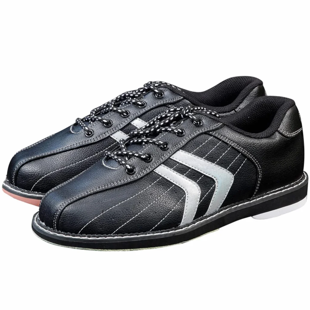 Scarpe da Bowling Uomo Pelle Antiscivolo Traspirante