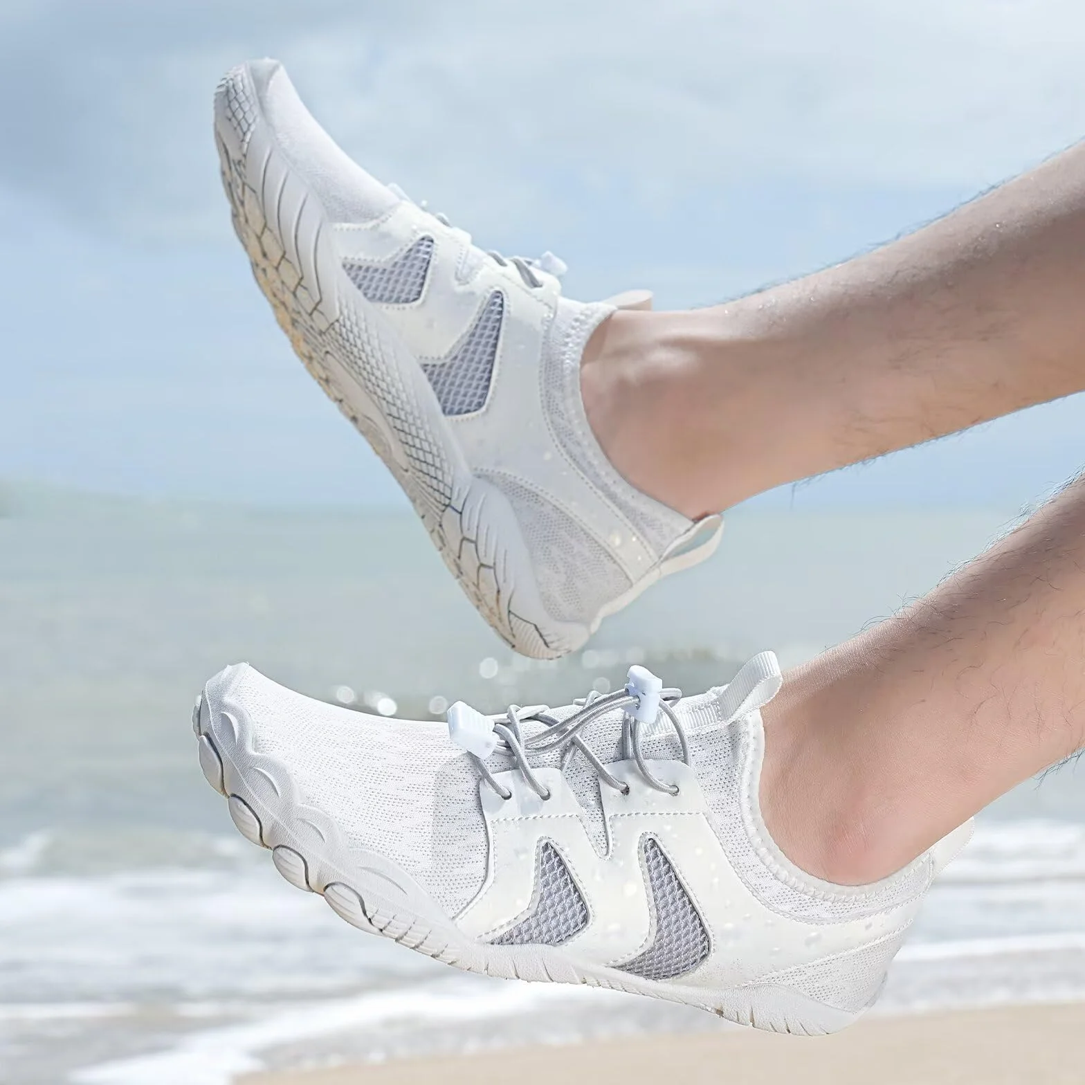 Scarpe da Acqua Uomo Donna Asciugatura Rapida Surf Fitness Piscina