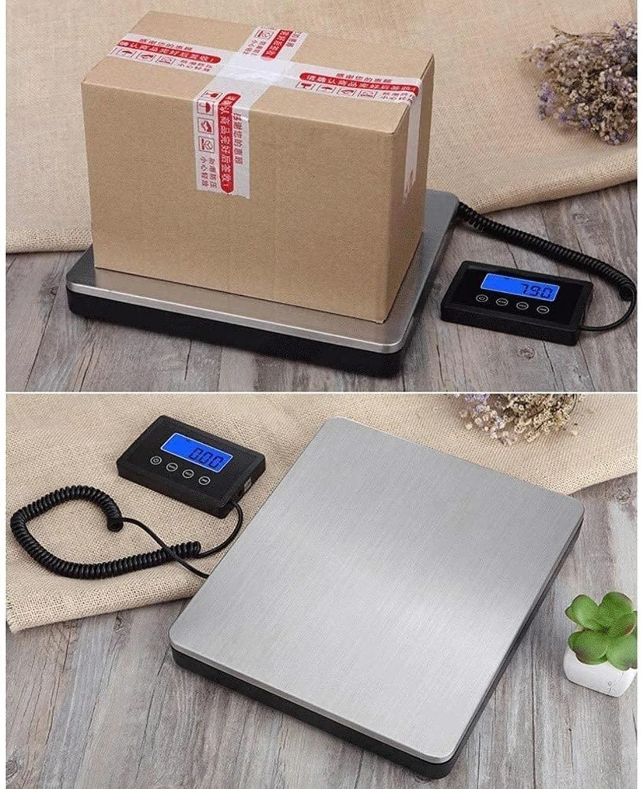 Bilancia Multifunzione,[Ultimo 2021] Bilancia Elettronica Digitale Argento Ad Alta Precisione 180Kg/50G Bilancia Frutta Piattaforma in Acciaio Inox per Negozio Bilancia da Cucina