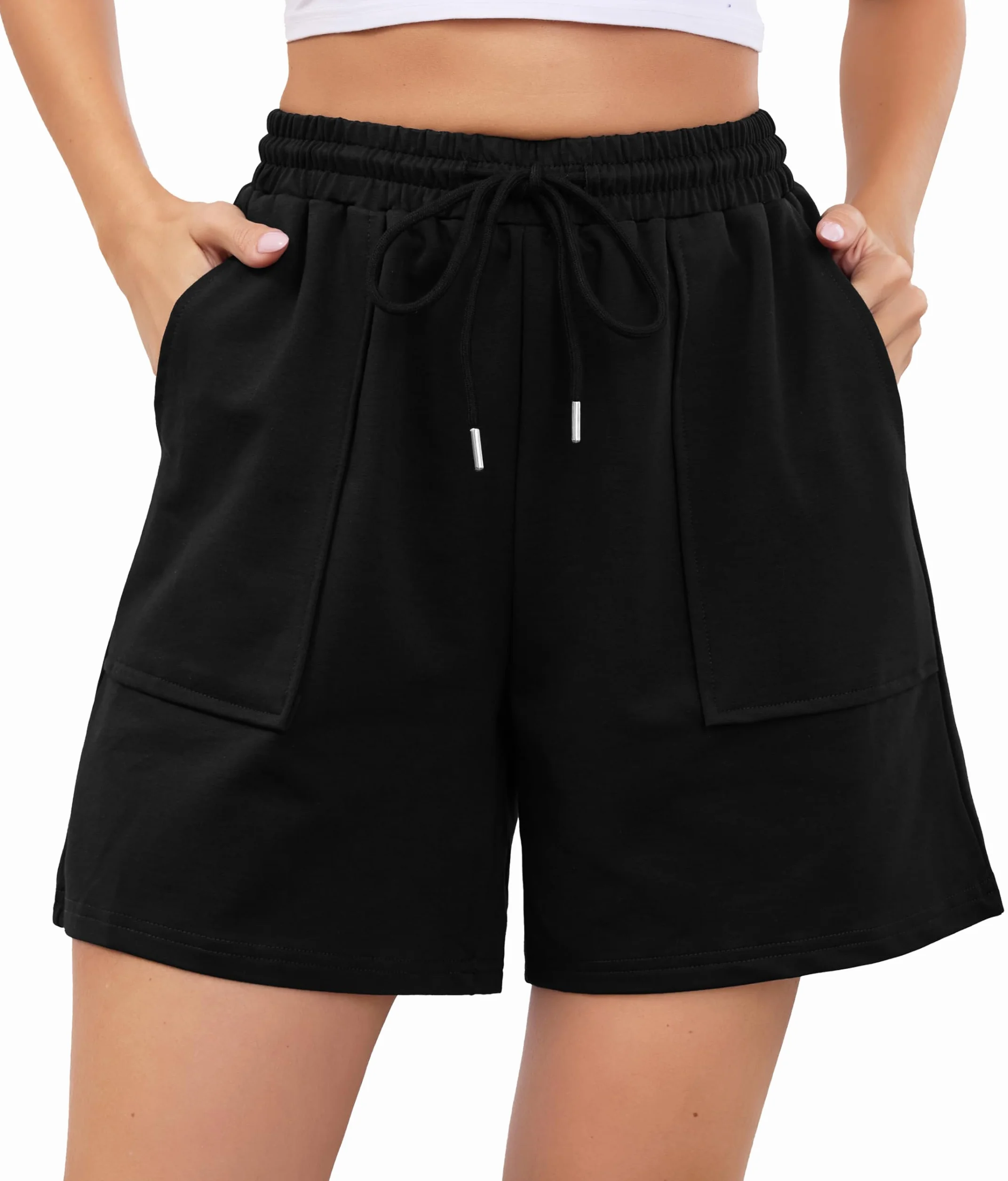 Wikoan Pantaloncini Sportivi da Donna Estivi S-XXL