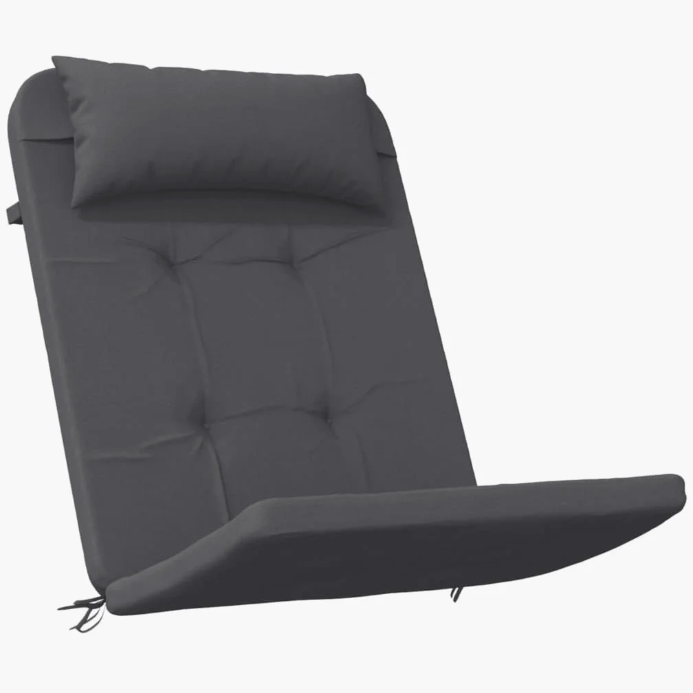 Adirondack, 2 cuscini per sedie, in tessuto Oxford, idrorepellenti, antiscivolo, con imbottitura in fibra di schiuma, per sedie da giardino, balcone, terrazza, sala da pranzo, ufficio