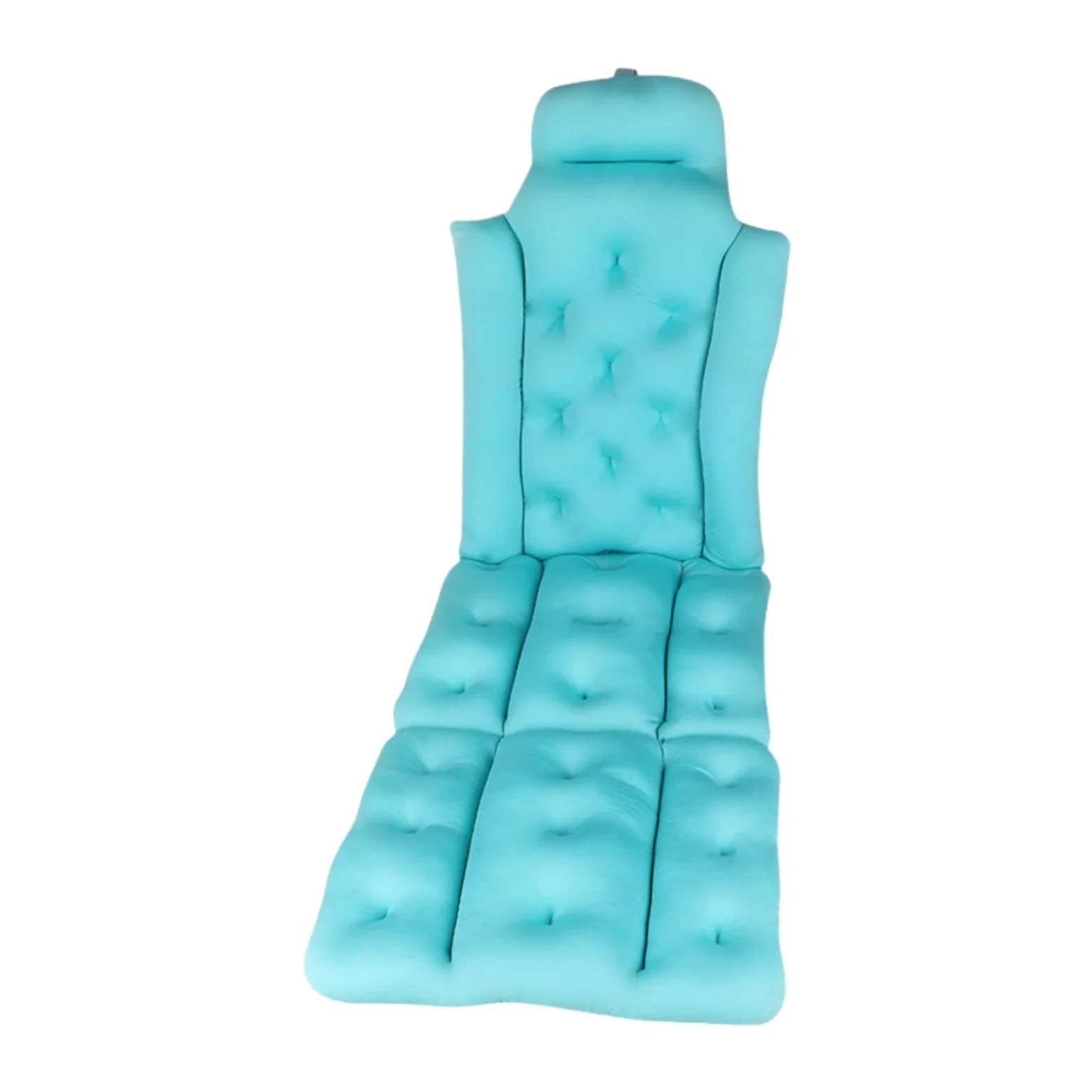 Fenteer Cuscino Vasca da Bagno Cuscino Corpo Intero Poggiatesta Vasca Materassino Vasca Ergonomico Materiale Traspirante E Antiscivolo Adatto Adulti Relax Ben, Blu