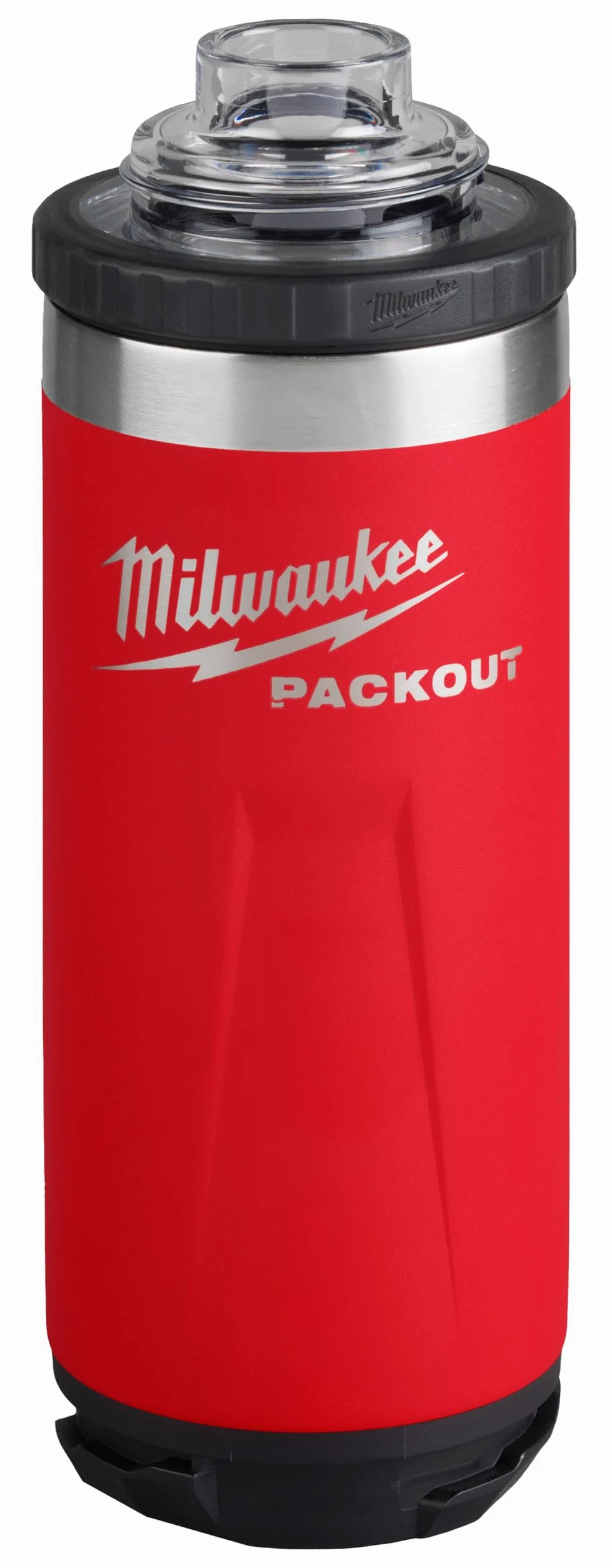 Milwaukee Packoutrade - Borraccia termica con coperchio, 532 ml