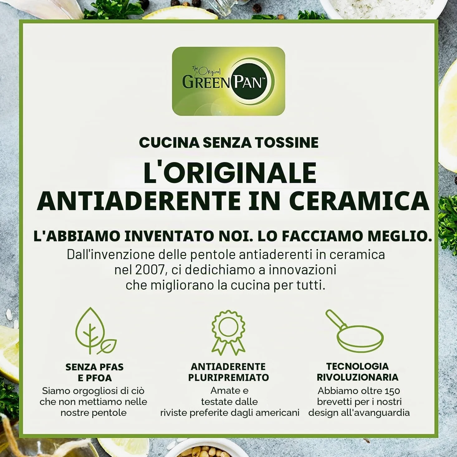 GreenPan Memphis Memphis - Set di pentole e padelle antiaderenti in ceramica, 20 pezzi, senza PFAS, a induzione, adatto al forno, nero