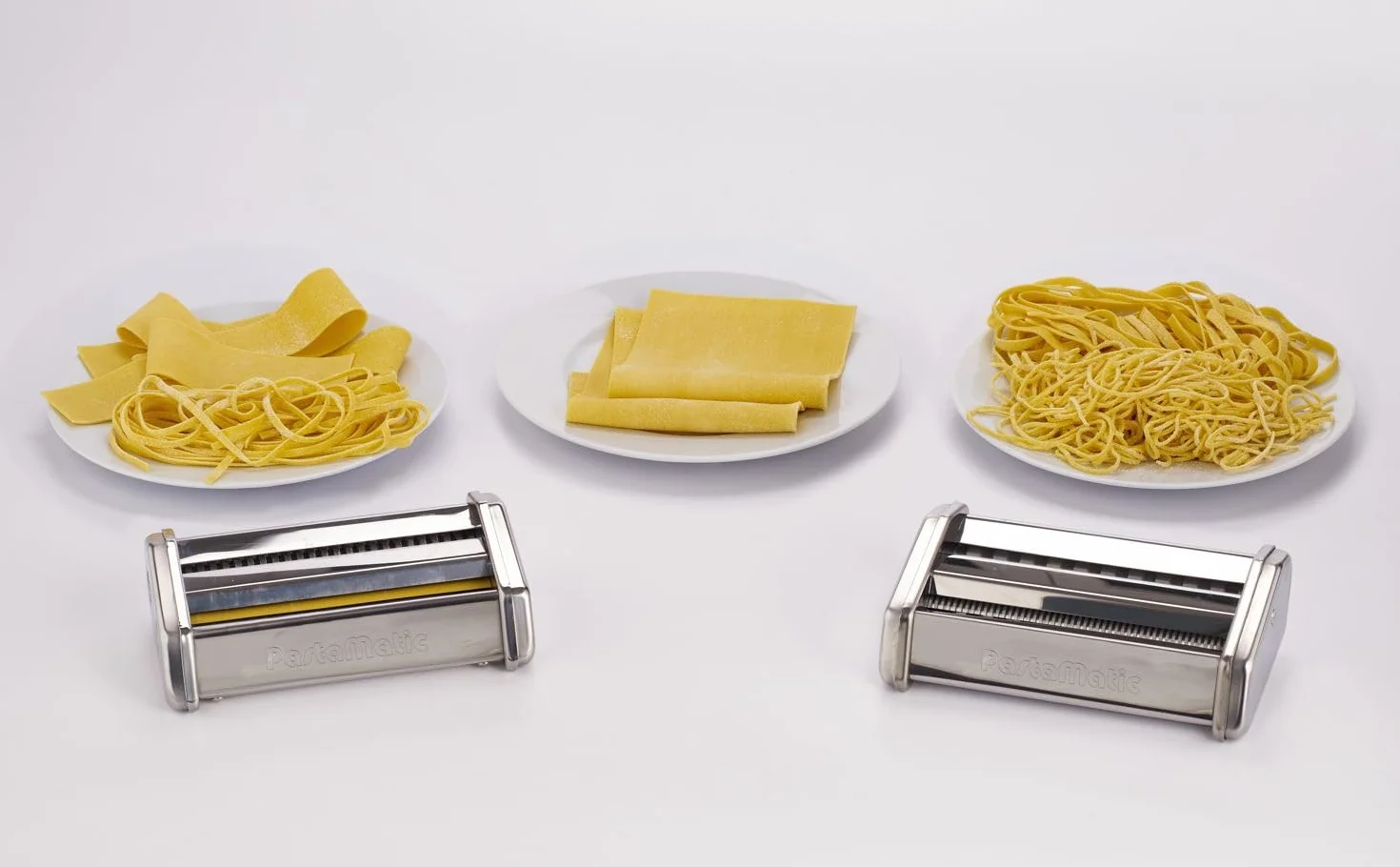 Ariete Pastamatic 1593, Macchina per la Pasta Elettrica, 90W, 2 Velocità, 9 Spessori, 5 Formati