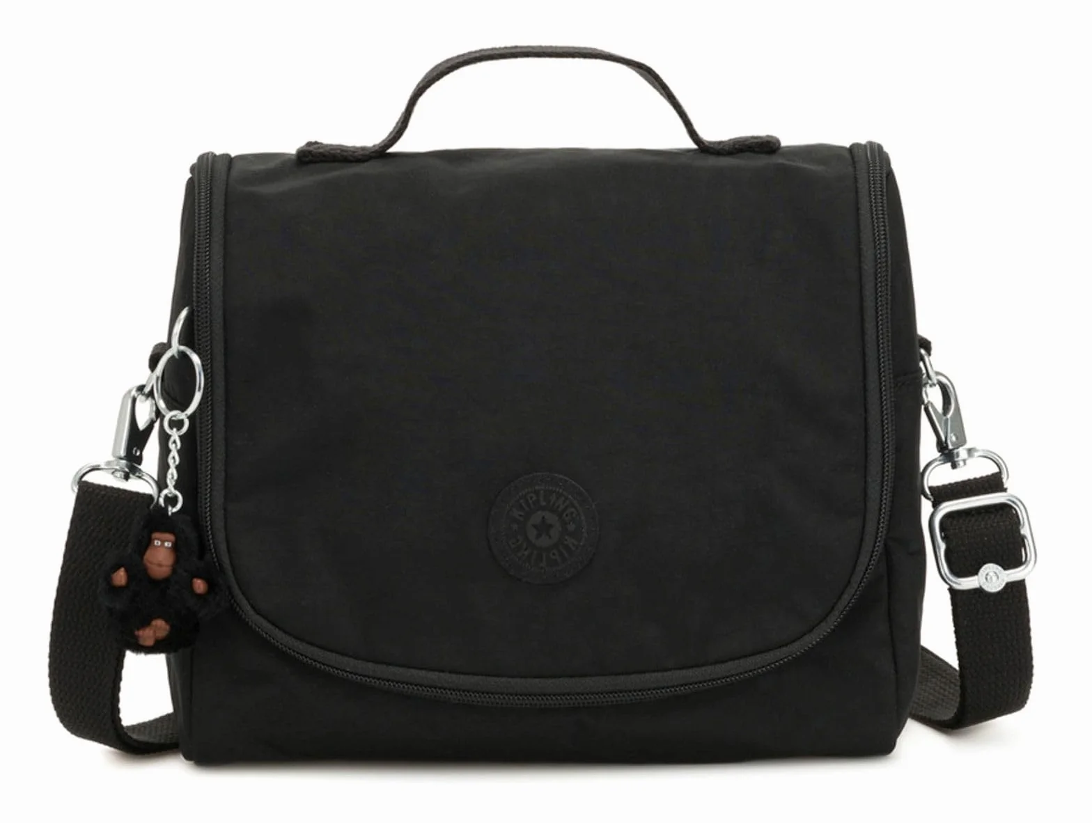 Kipling New Kichirou, Lunchbox Grande Unisex - Bambini e ragazzi, True Black, Taglia Unica