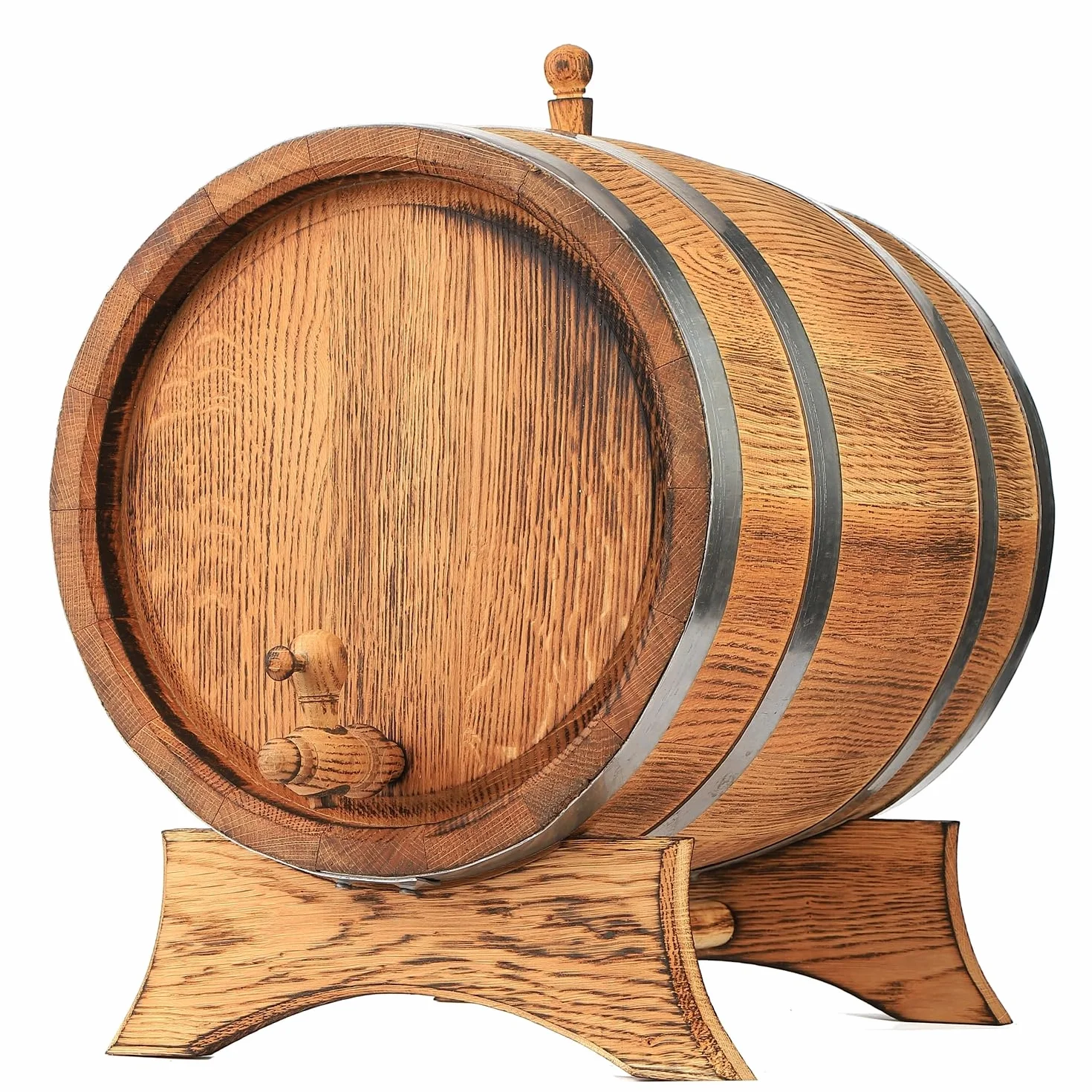 Botte di Legn di Rovere di Whisky Botte di Vino Botte di Quercia di liquore Piccola di Rovere 3 Litri
