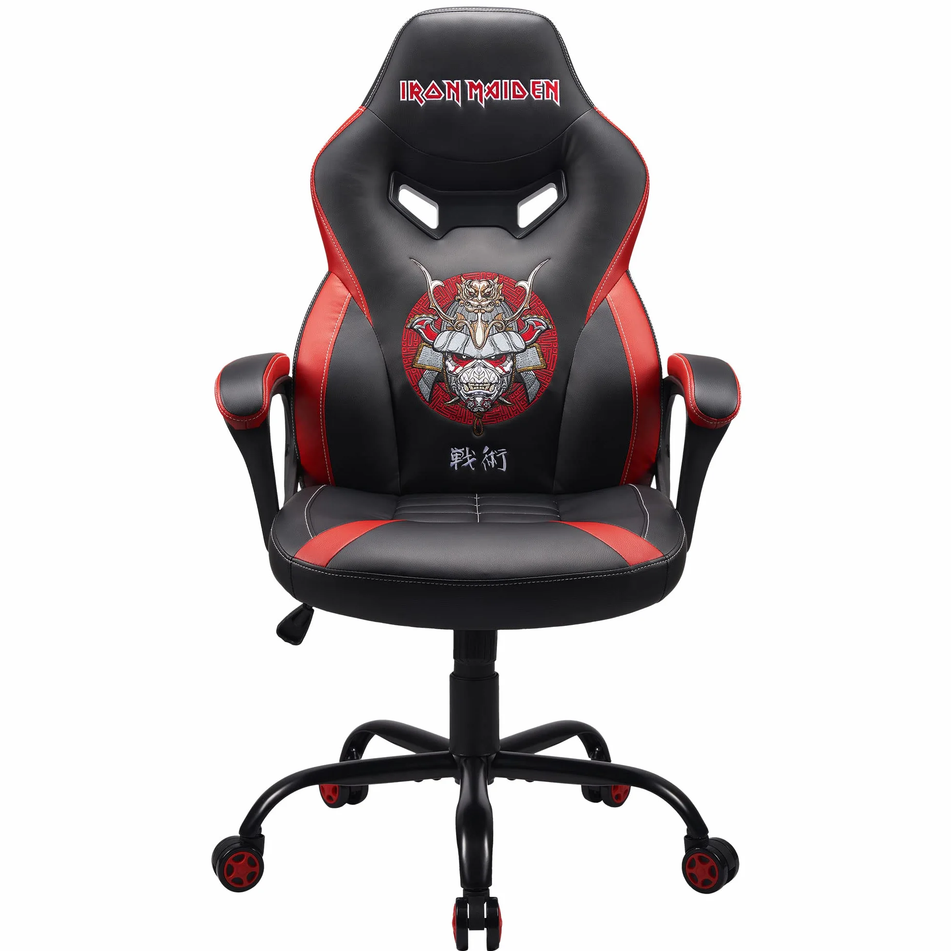 SUBSONIC Iron Maiden - Sedia da gaming/Poltrona da ufficio ergonomica dimensione S/M