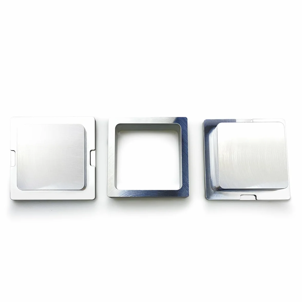 Forma quadrata colofonia 6,3x6,3 cm stampo metallo pre-pressa estrazione senza solventi fai da te
