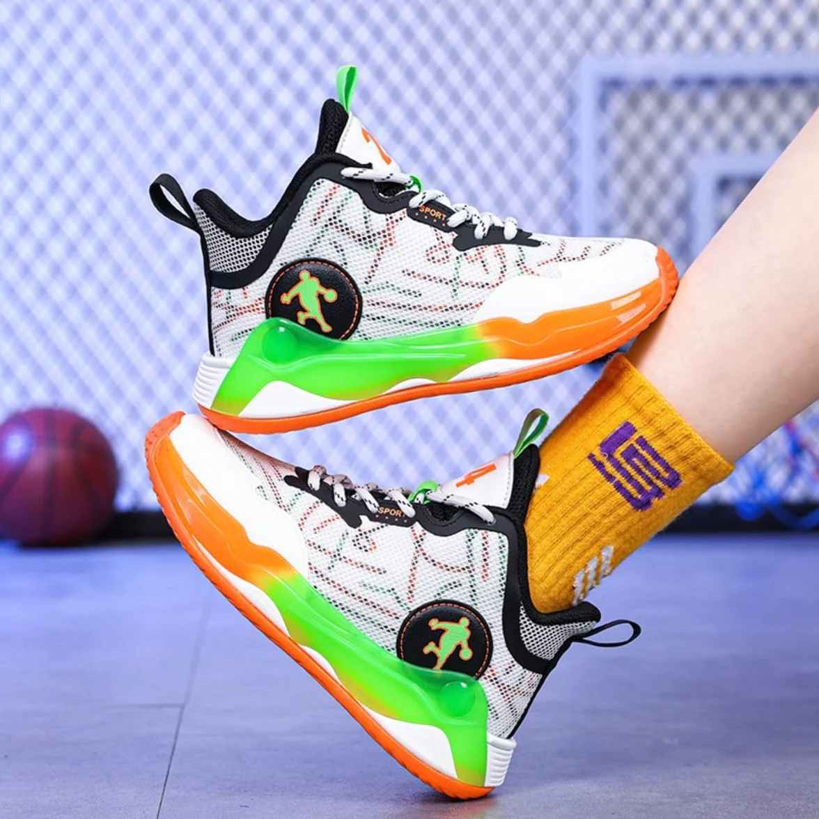 Scarpe da Basket per Bambini Scarpe da Basket per Ragazzi Scarpe da Basket per Ragazze Scarpe Sportive per Bambini Scarpe da Corsa Atletiche